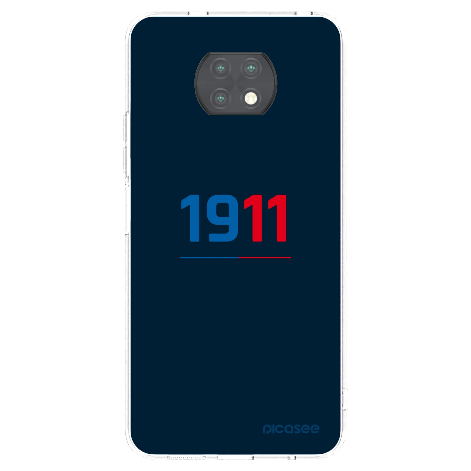 Picasee silikonový průhledný obal pro Xiaomi Redmi Note 9T - FC Viktoria Plzeň D