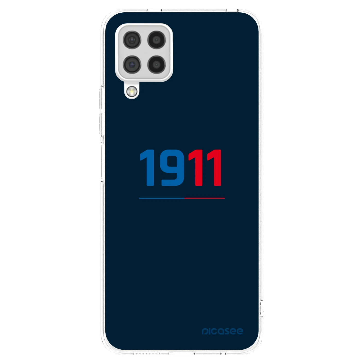Picasee silikonový průhledný obal pro Samsung Galaxy A22 A225F 4G - FC Viktoria Plzeň D
