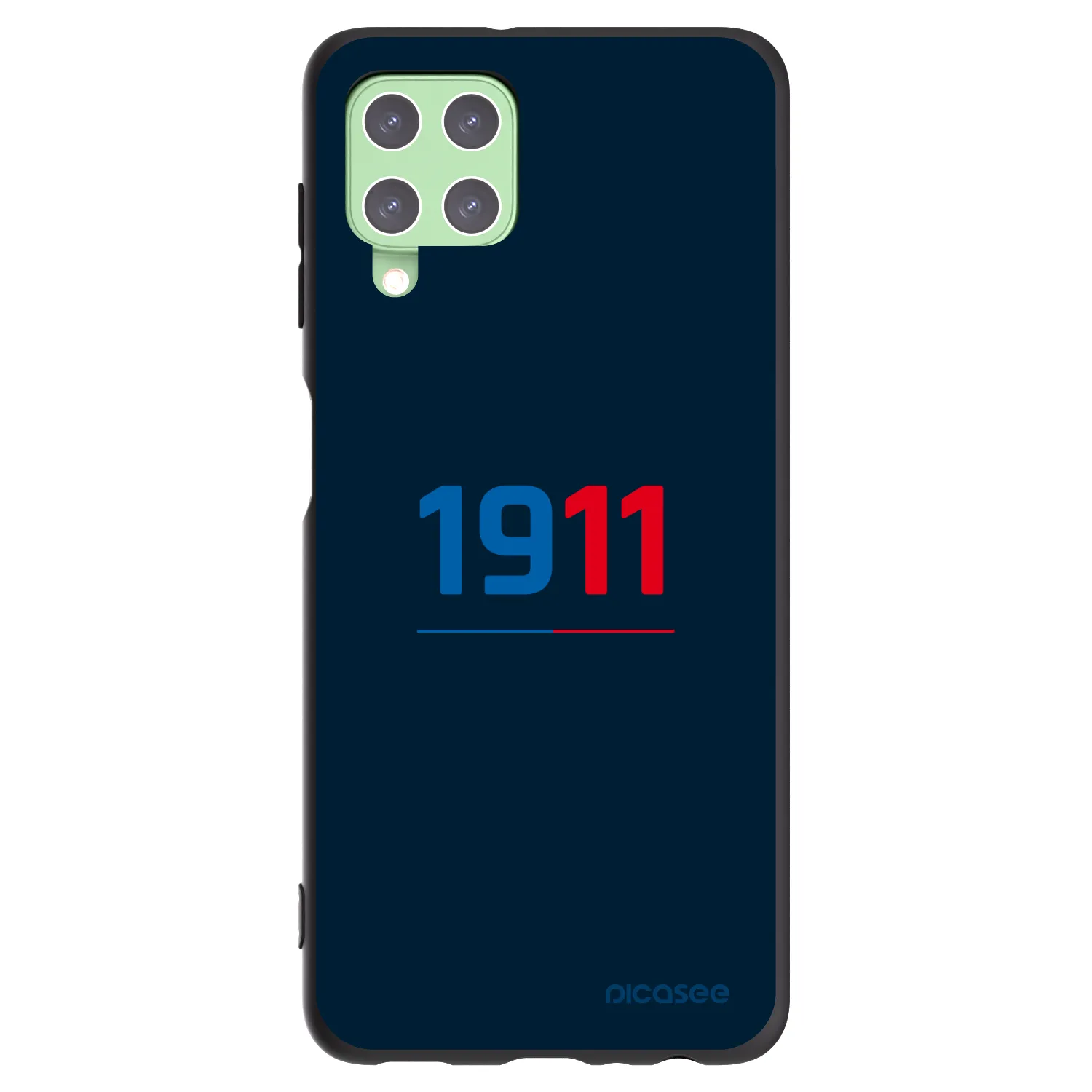 Picasee silikonový černý obal pro Samsung Galaxy A22 A225F 4G - FC Viktoria Plzeň D