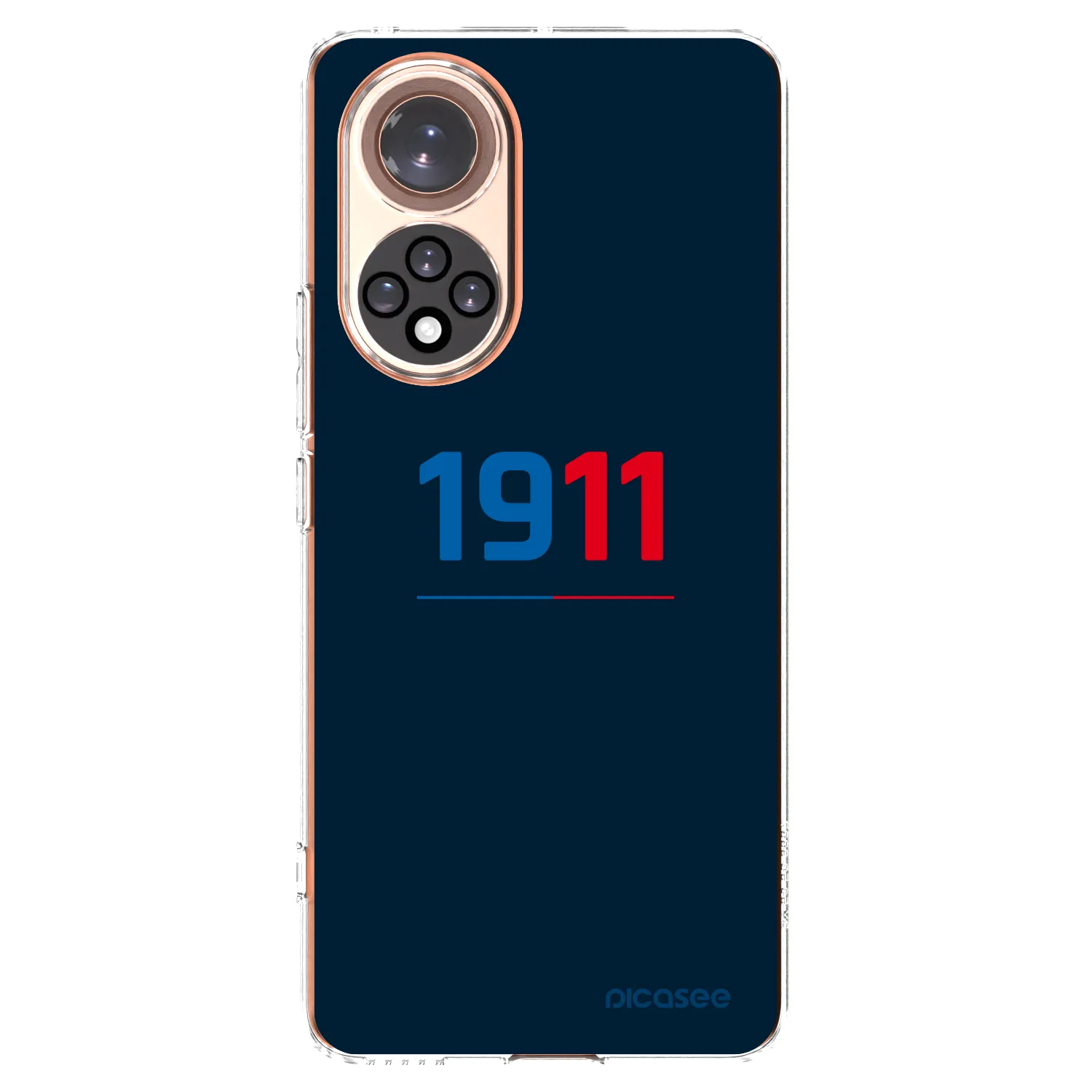 Picasee silikonový průhledný obal pro Honor 50 5G - FC Viktoria Plzeň D