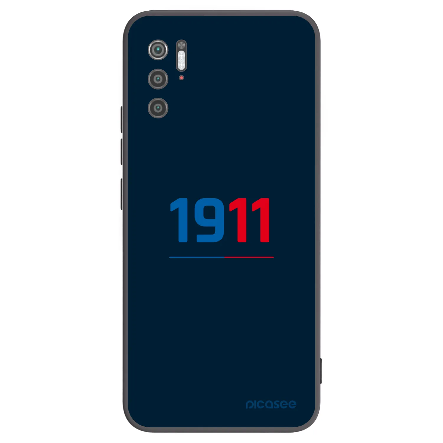 Picasee silikonový černý obal pro Xiaomi Poco M3 Pro 5G - FC Viktoria Plzeň D