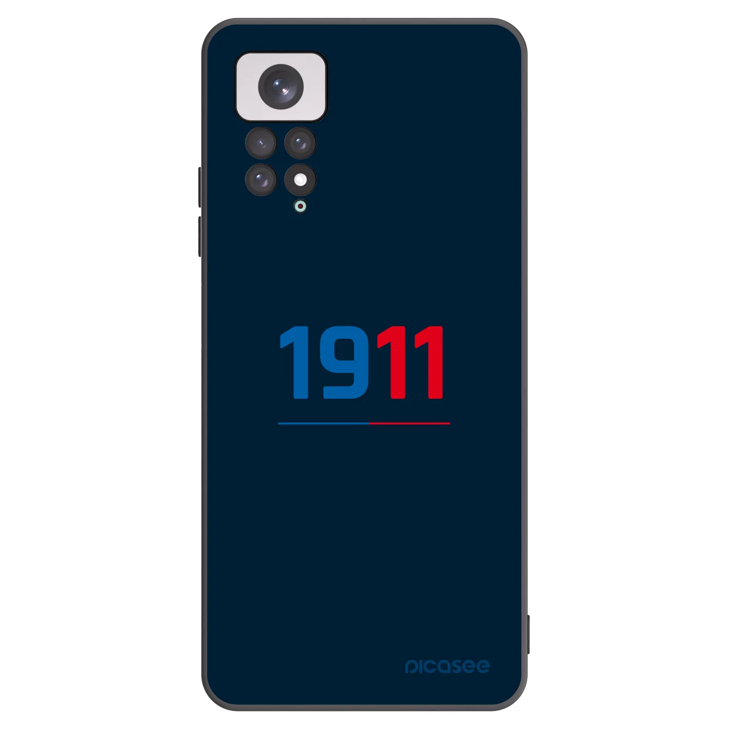 Picasee silikonový černý obal pro Xiaomi Redmi Note 11 - FC Viktoria Plzeň D