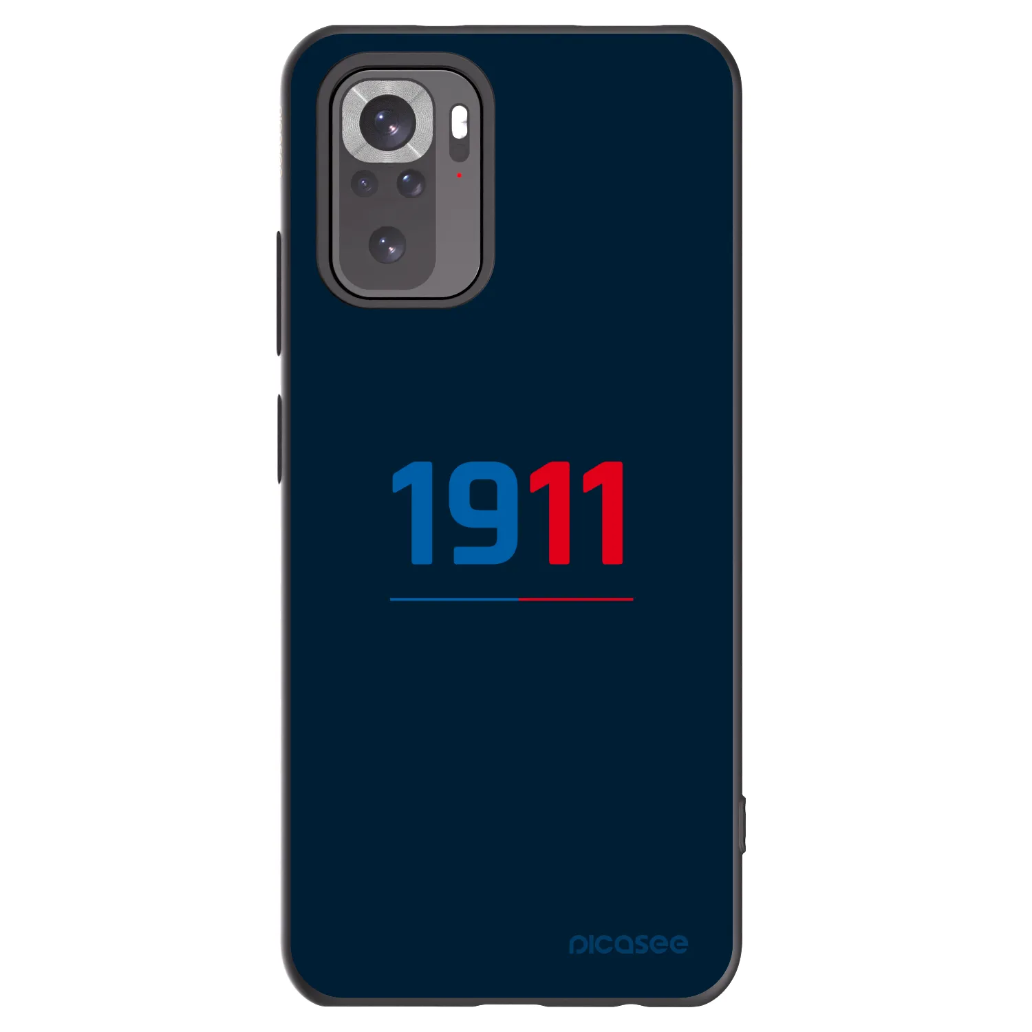 Picasee silikonový černý obal pro Xiaomi Redmi Note 11S 4G - FC Viktoria Plzeň D