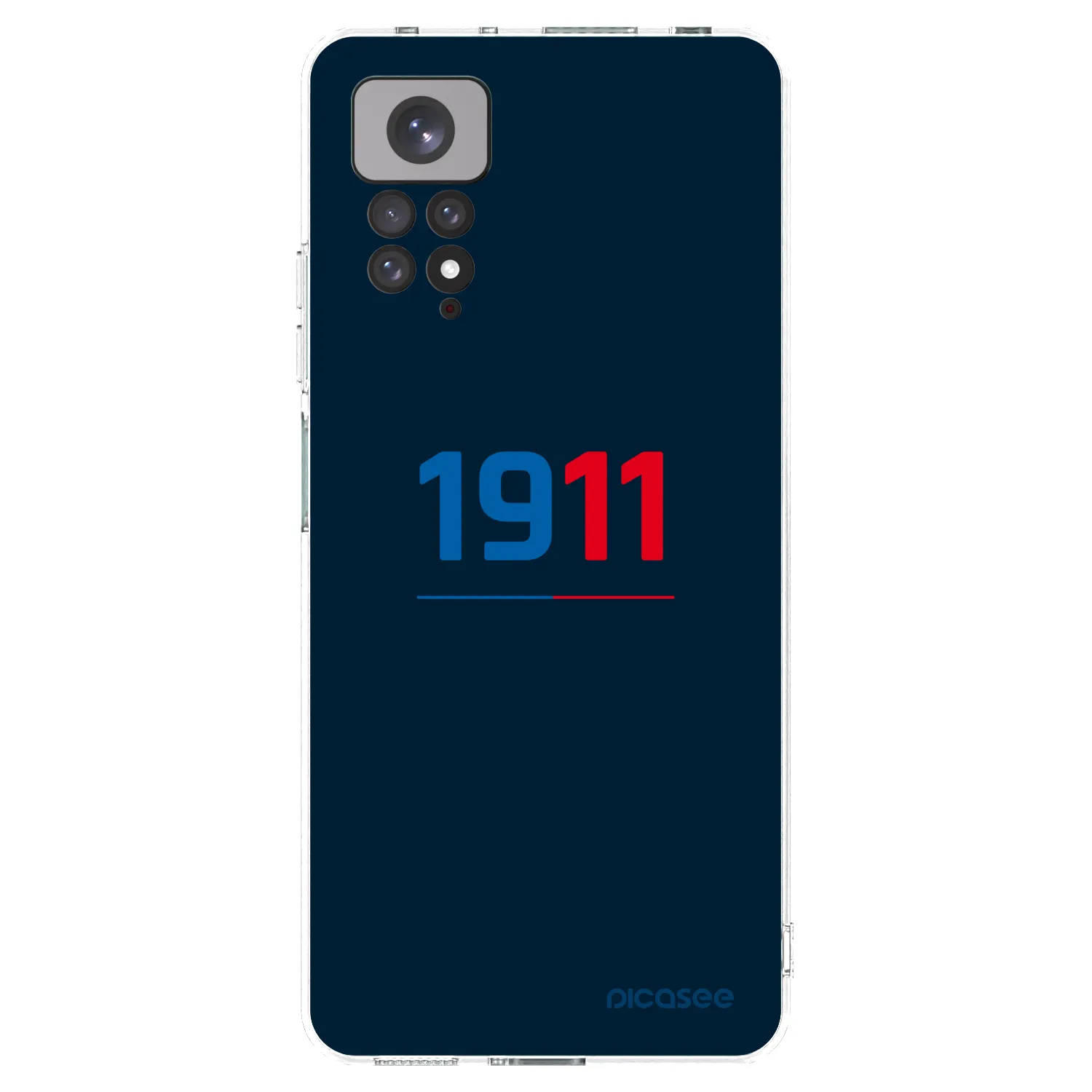 Picasee silikonový průhledný obal pro Xiaomi Redmi Note 11S 4G - FC Viktoria Plzeň D