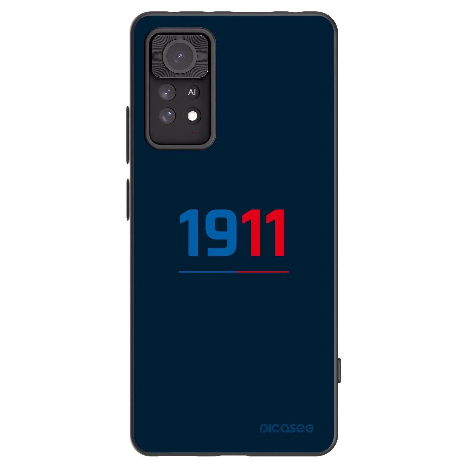 Picasee silikonový černý obal pro Xiaomi Redmi Note 11 Pro - FC Viktoria Plzeň D