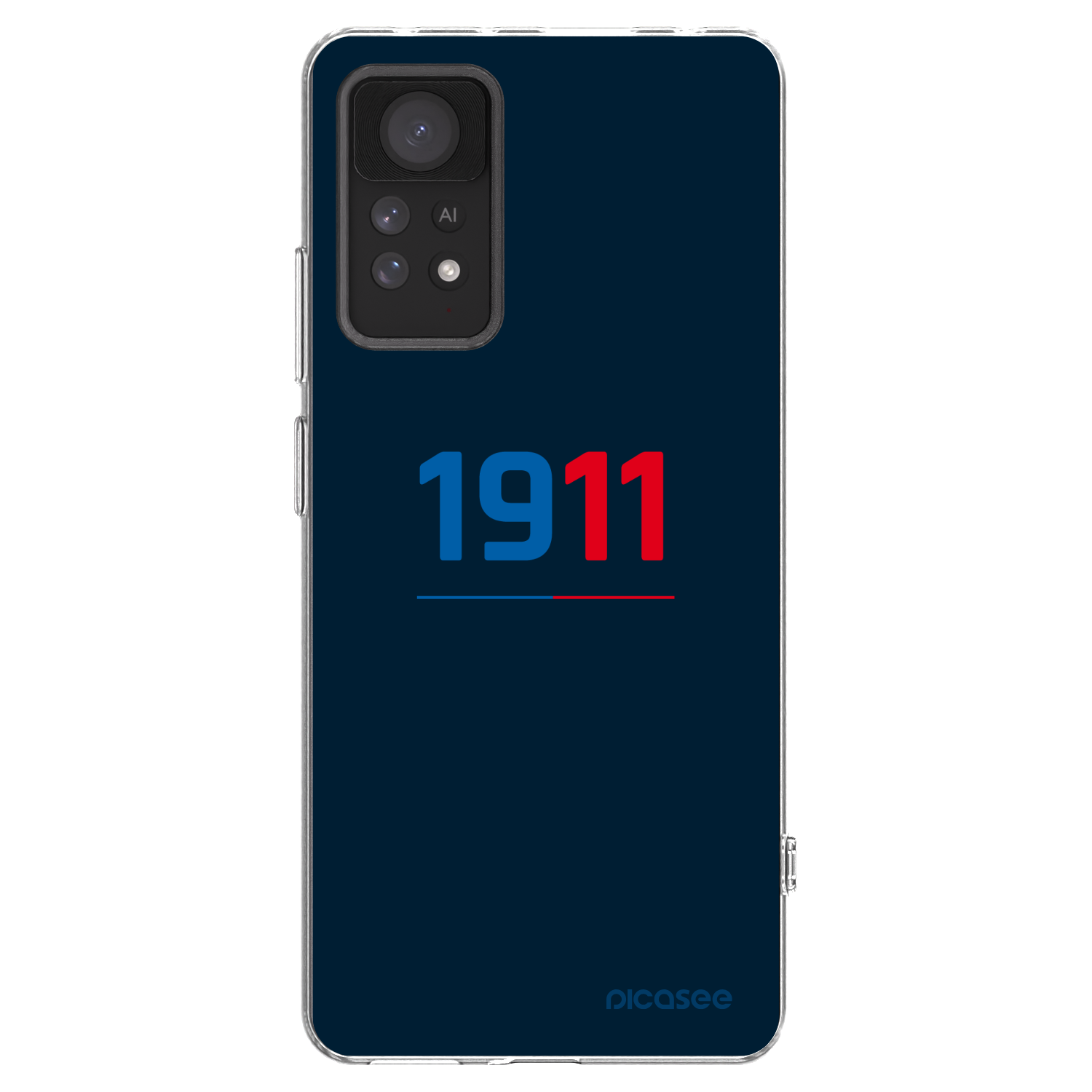 Picasee silikonový průhledný obal pro Xiaomi Redmi Note 11 Pro 5G - FC Viktoria Plzeň D
