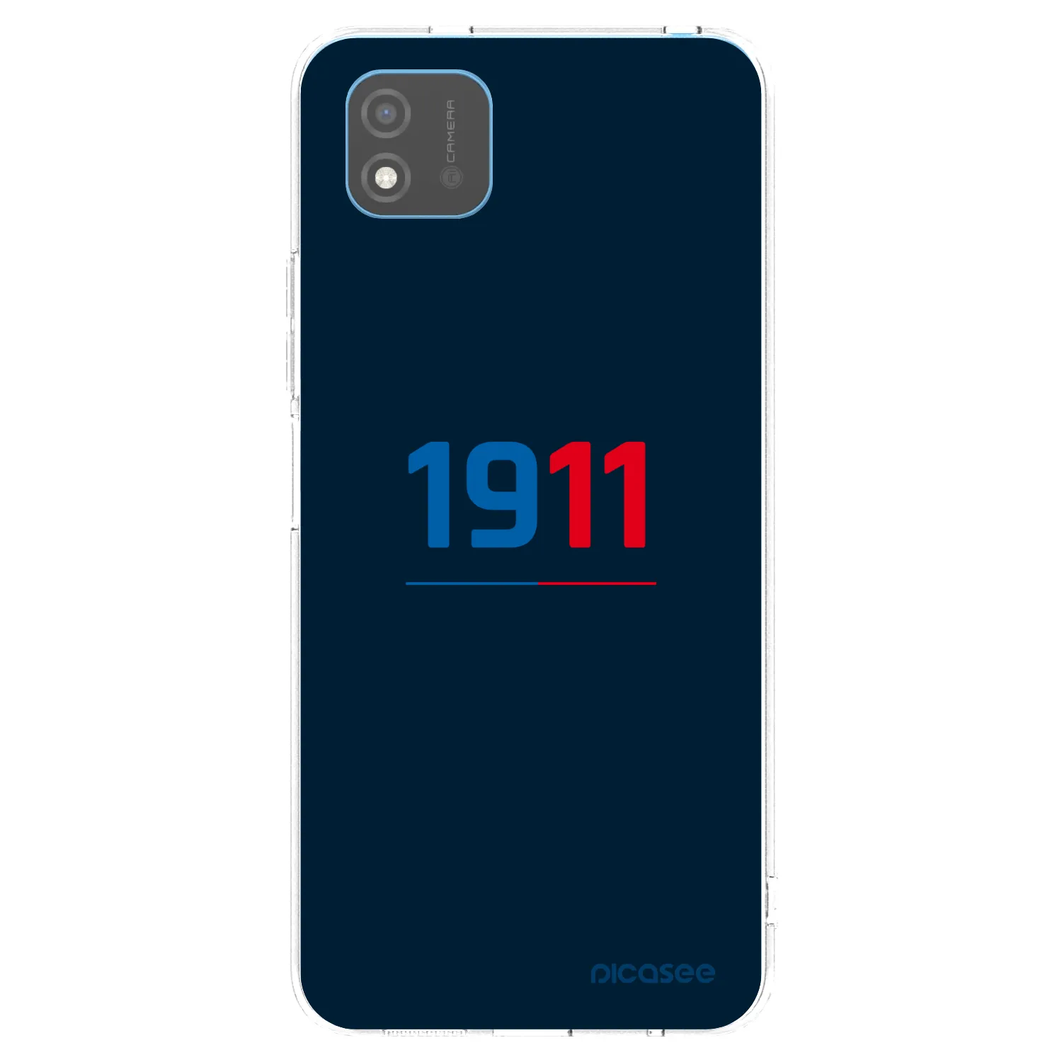 Picasee silikonový průhledný obal pro Realme C11 (2021) - FC Viktoria Plzeň D