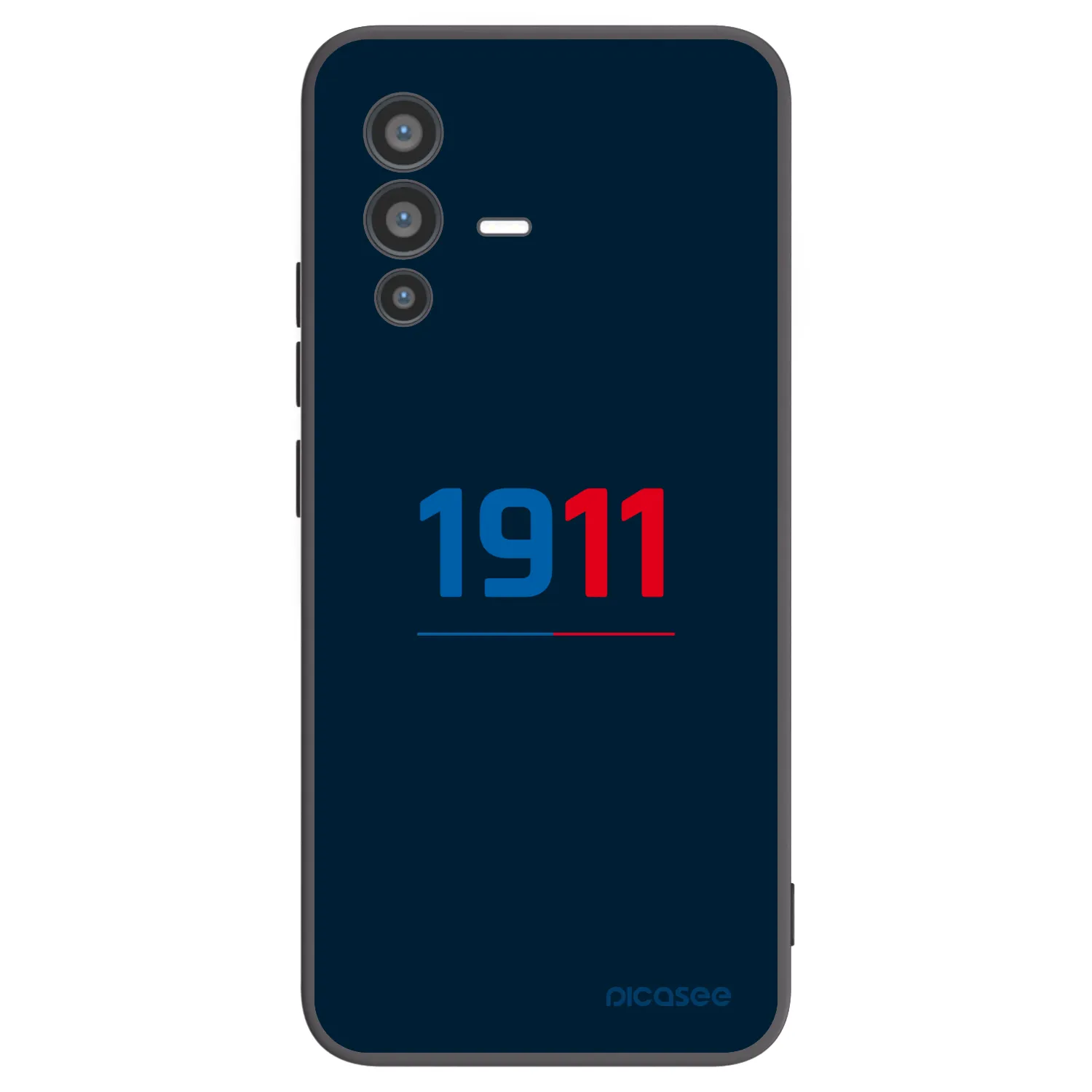 Picasee silikonový černý obal pro Vivo V23 5G - FC Viktoria Plzeň D