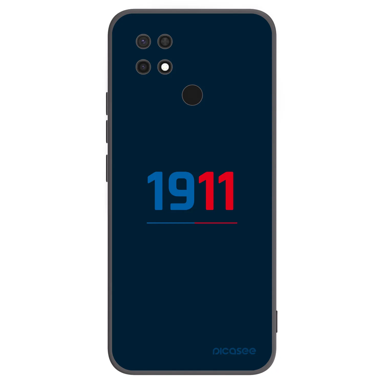 Picasee silikonový černý obal pro Xiaomi Redmi 10C - FC Viktoria Plzeň D