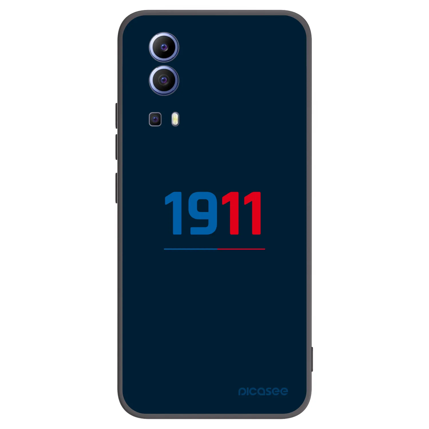 Picasee silikonový černý obal pro Vivo Y52 5G - FC Viktoria Plzeň D