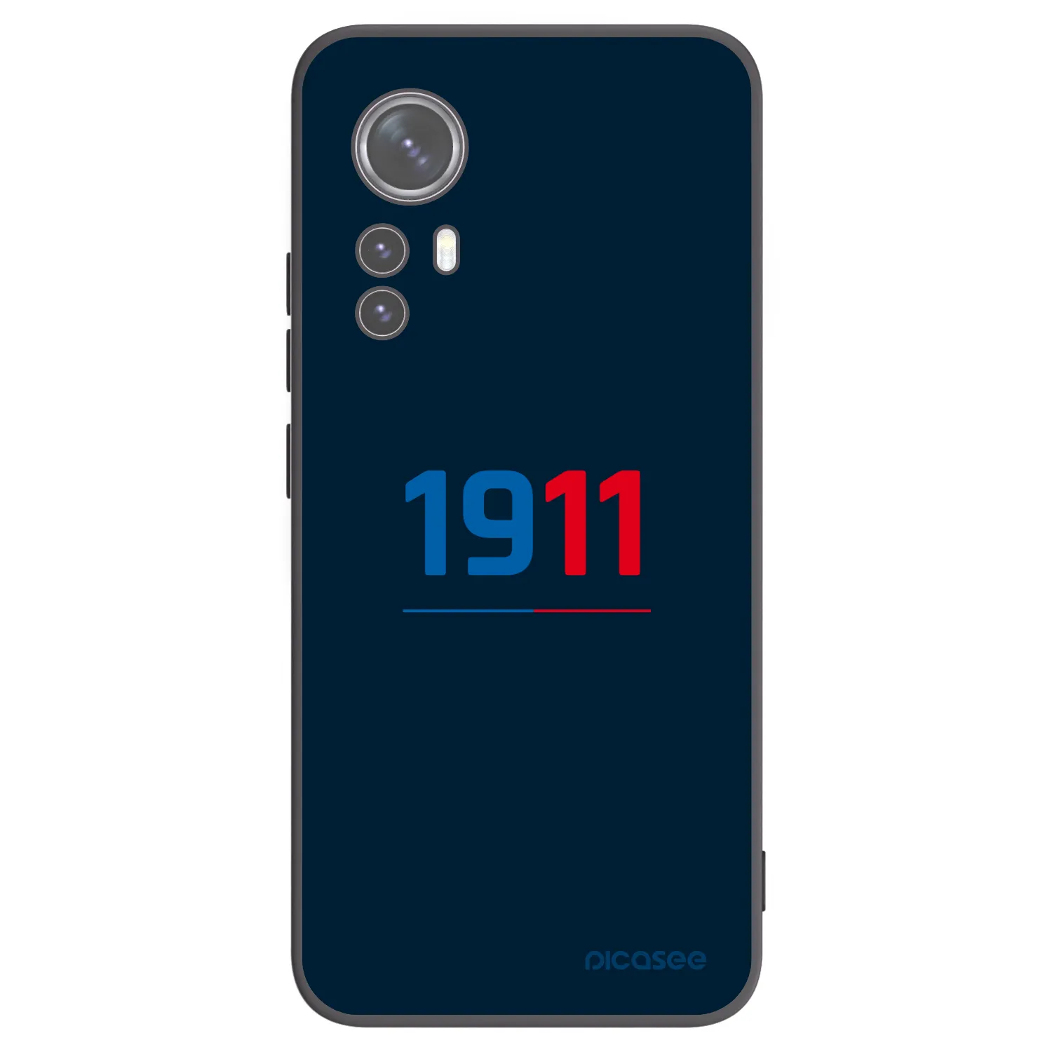 Picasee silikonový černý obal pro Xiaomi 12X - FC Viktoria Plzeň D