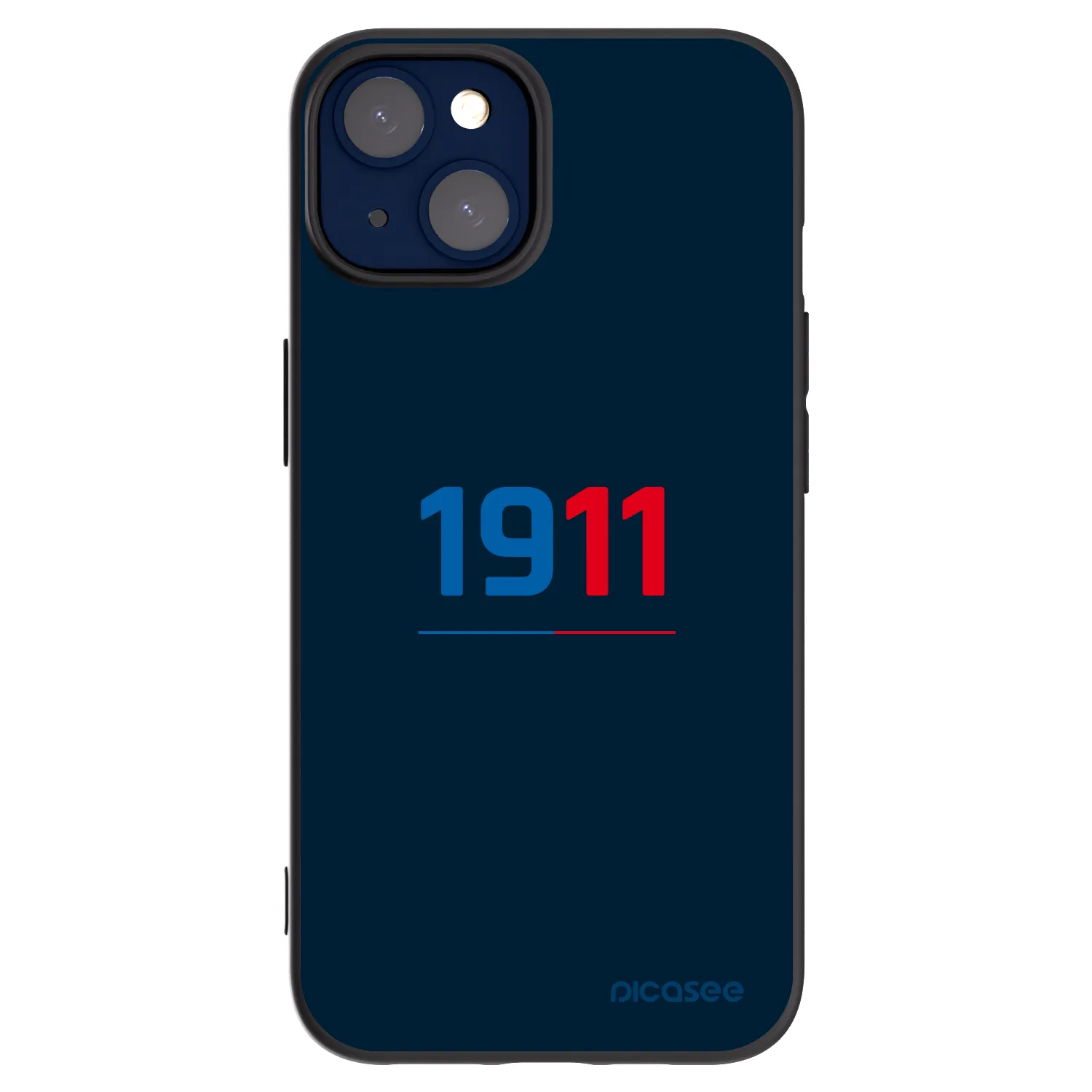 Picasee silikonový černý obal pro Apple iPhone 14 - FC Viktoria Plzeň D