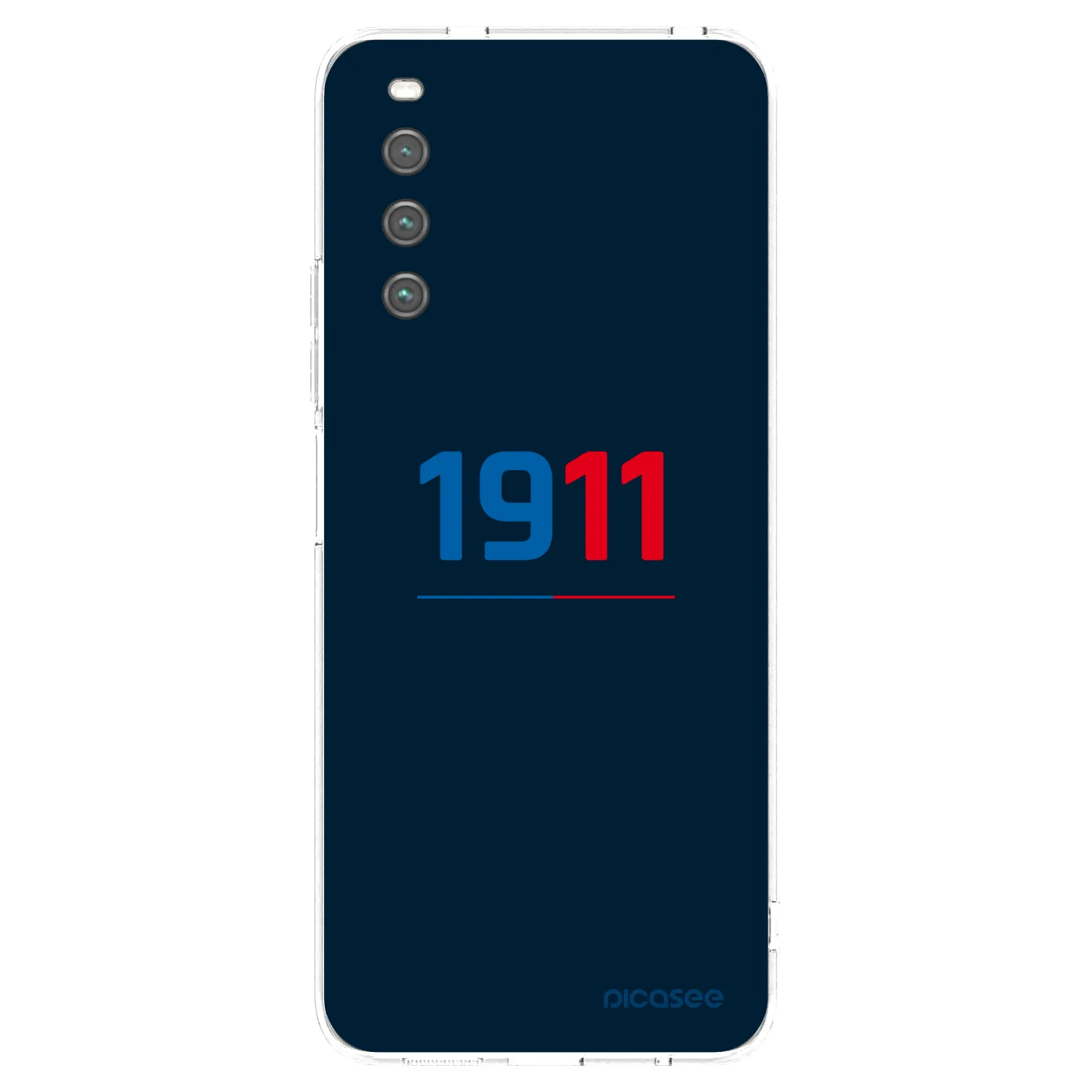 Picasee silikonový průhledný obal pro Sony Xperia 10 IV 5G - FC Viktoria Plzeň D