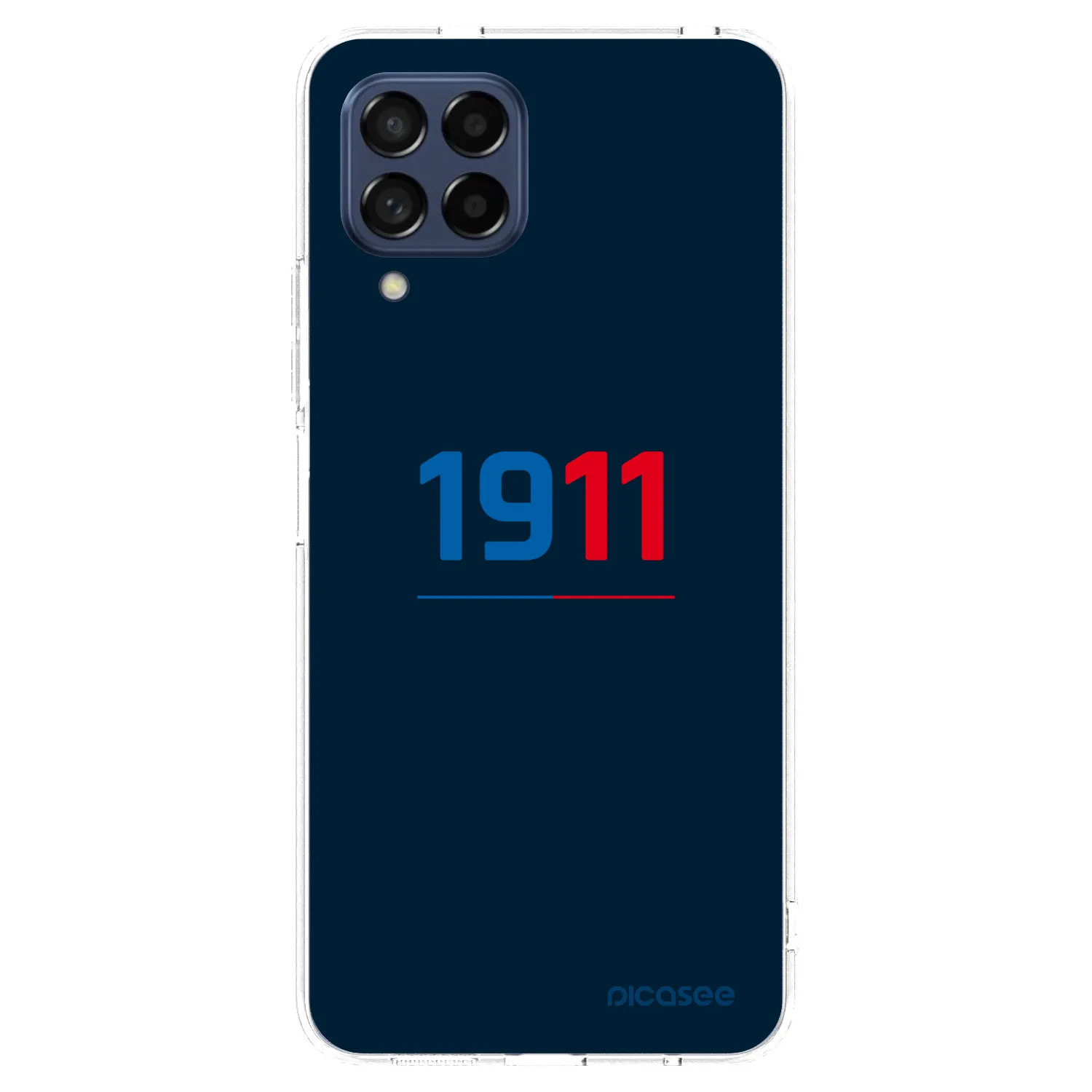 Picasee silikonový průhledný obal pro Samsung Galaxy M53 5G - FC Viktoria Plzeň D
