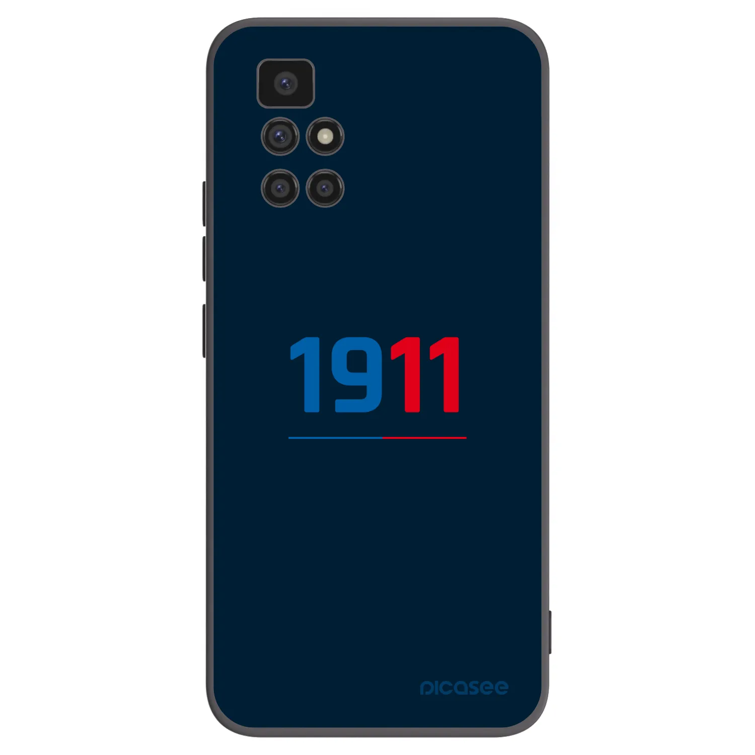 Picasee silikonový černý obal pro Xiaomi Redmi 10 (2022) - FC Viktoria Plzeň D