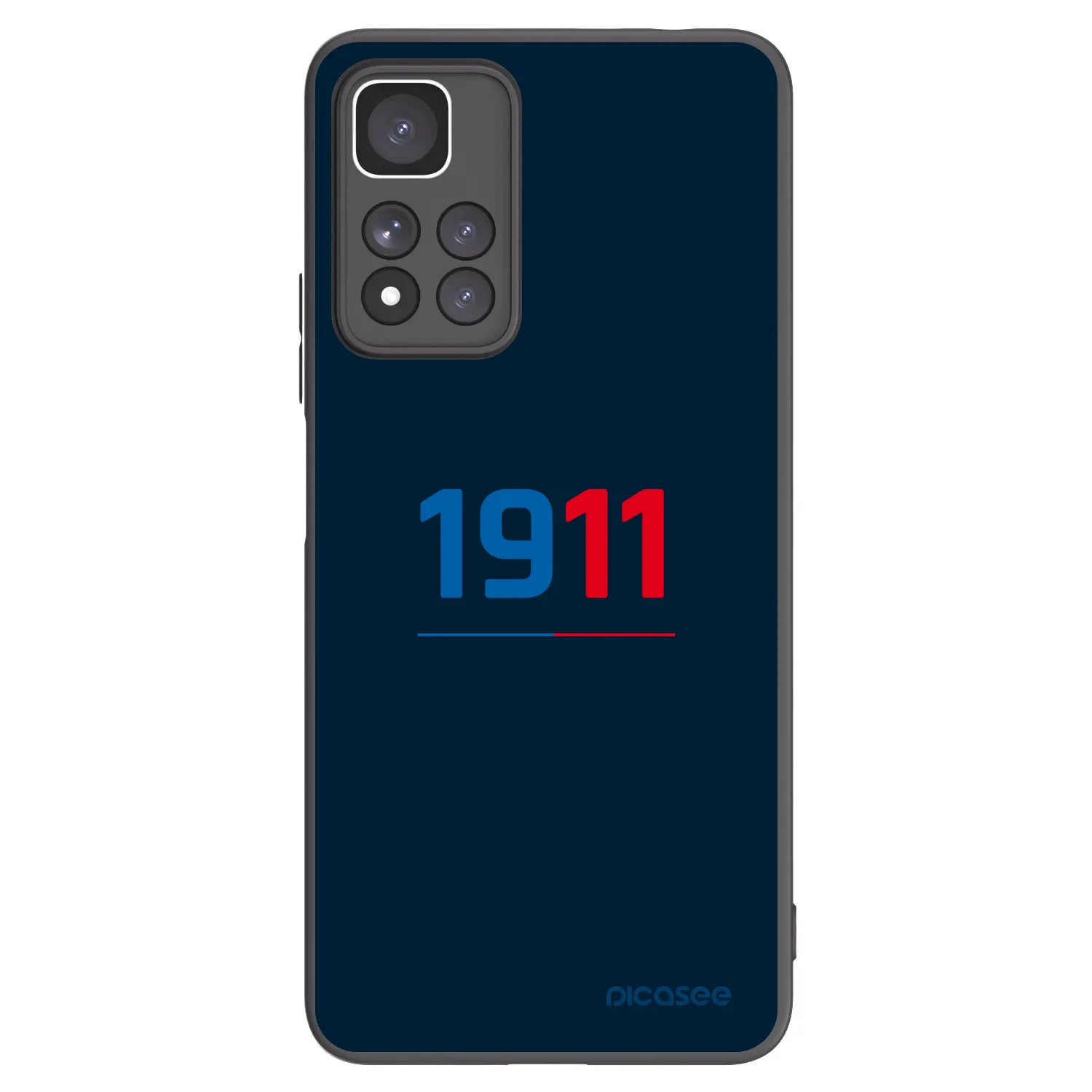 Picasee silikonový černý obal pro Xiaomi Redmi Note 11 Pro+ 5G - FC Viktoria Plzeň D