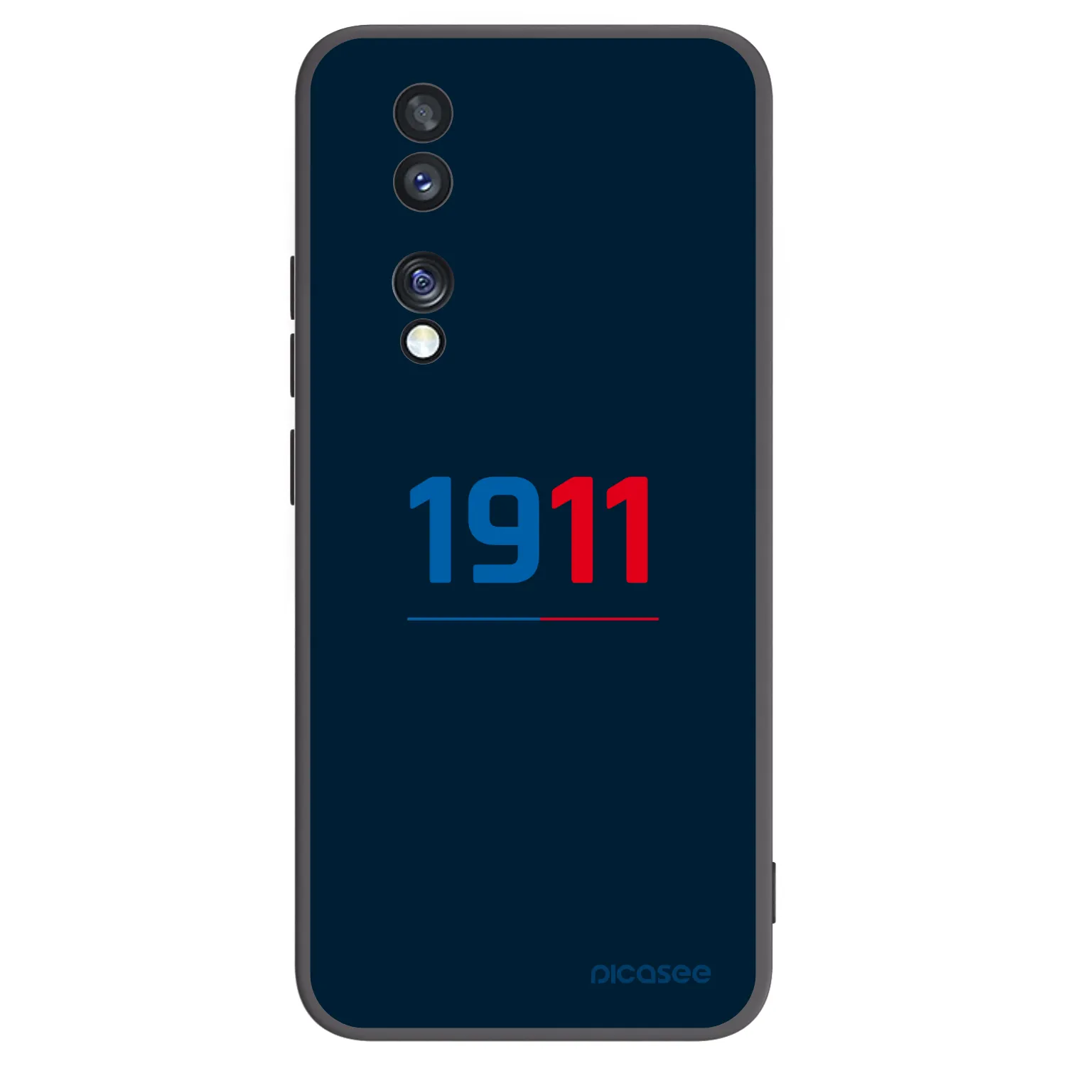Picasee silikonový černý obal pro Honor 70 - FC Viktoria Plzeň D