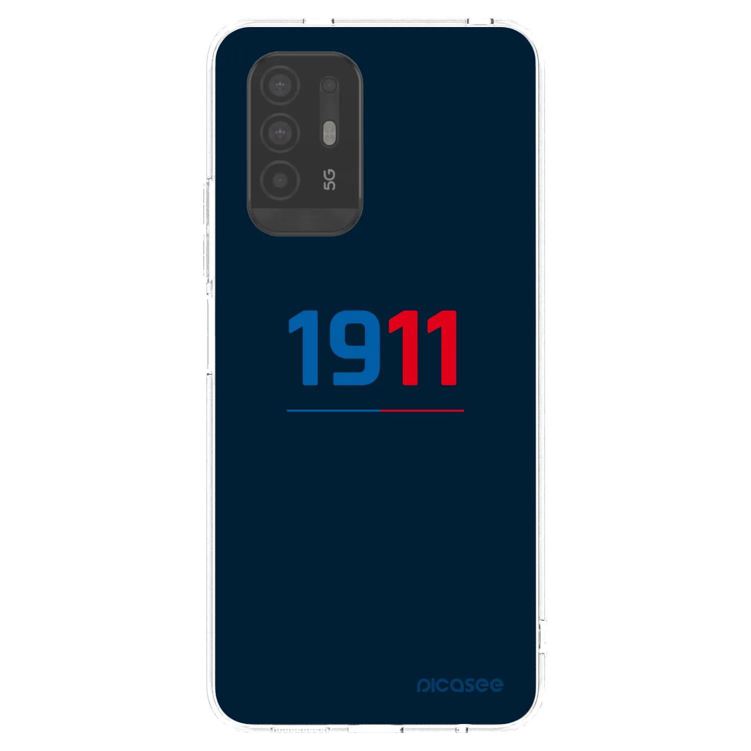 Picasee silikonový průhledný obal pro OPPO A94 5G - FC Viktoria Plzeň D