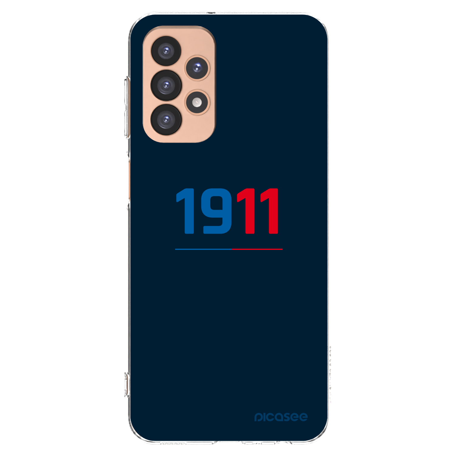 Picasee silikonový průhledný obal pro Samsung Galaxy A23 A236B 5G - FC Viktoria Plzeň D