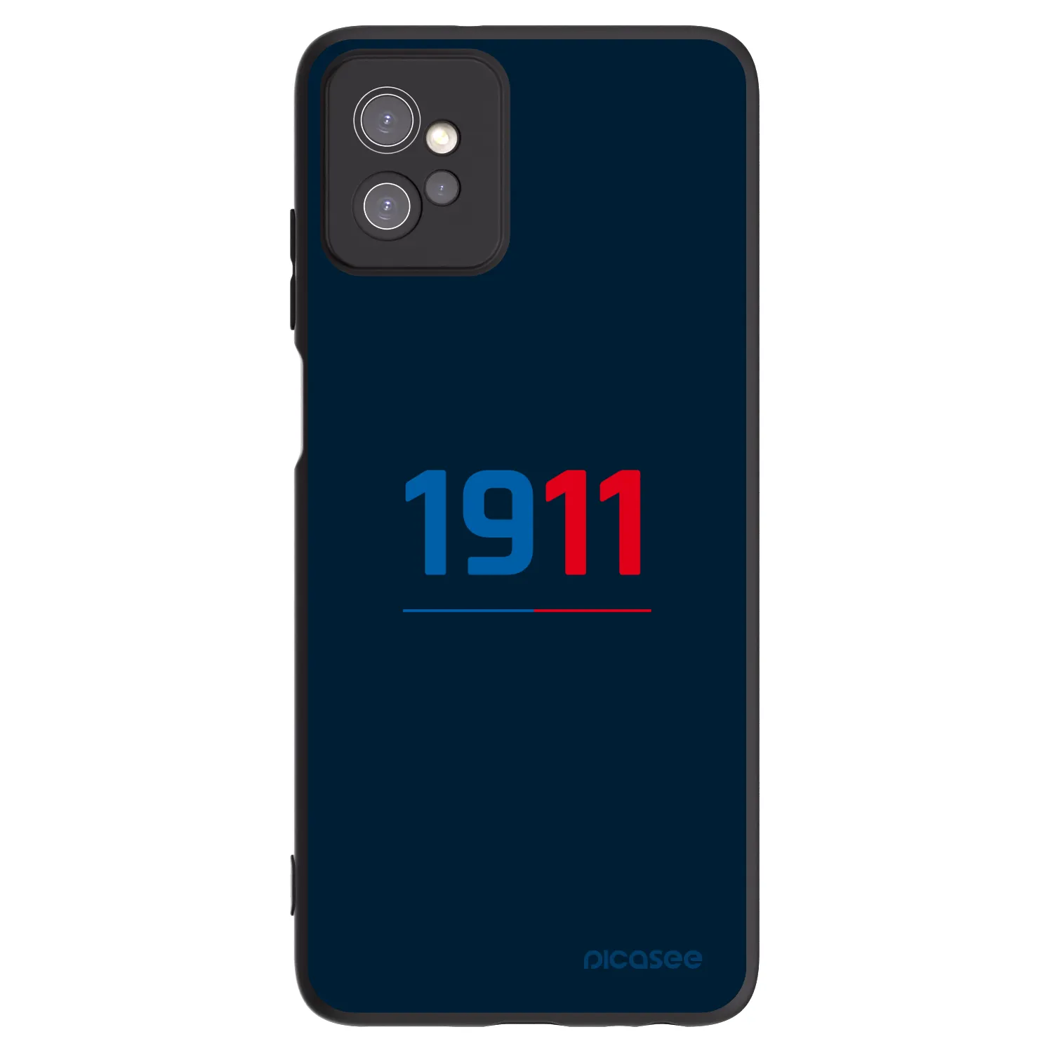 Picasee silikonový černý obal pro Motorola Moto G32 - FC Viktoria Plzeň D