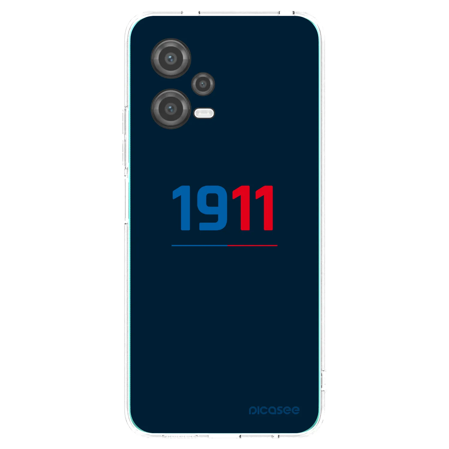Picasee silikonový průhledný obal pro Xiaomi Poco X5 - FC Viktoria Plzeň D