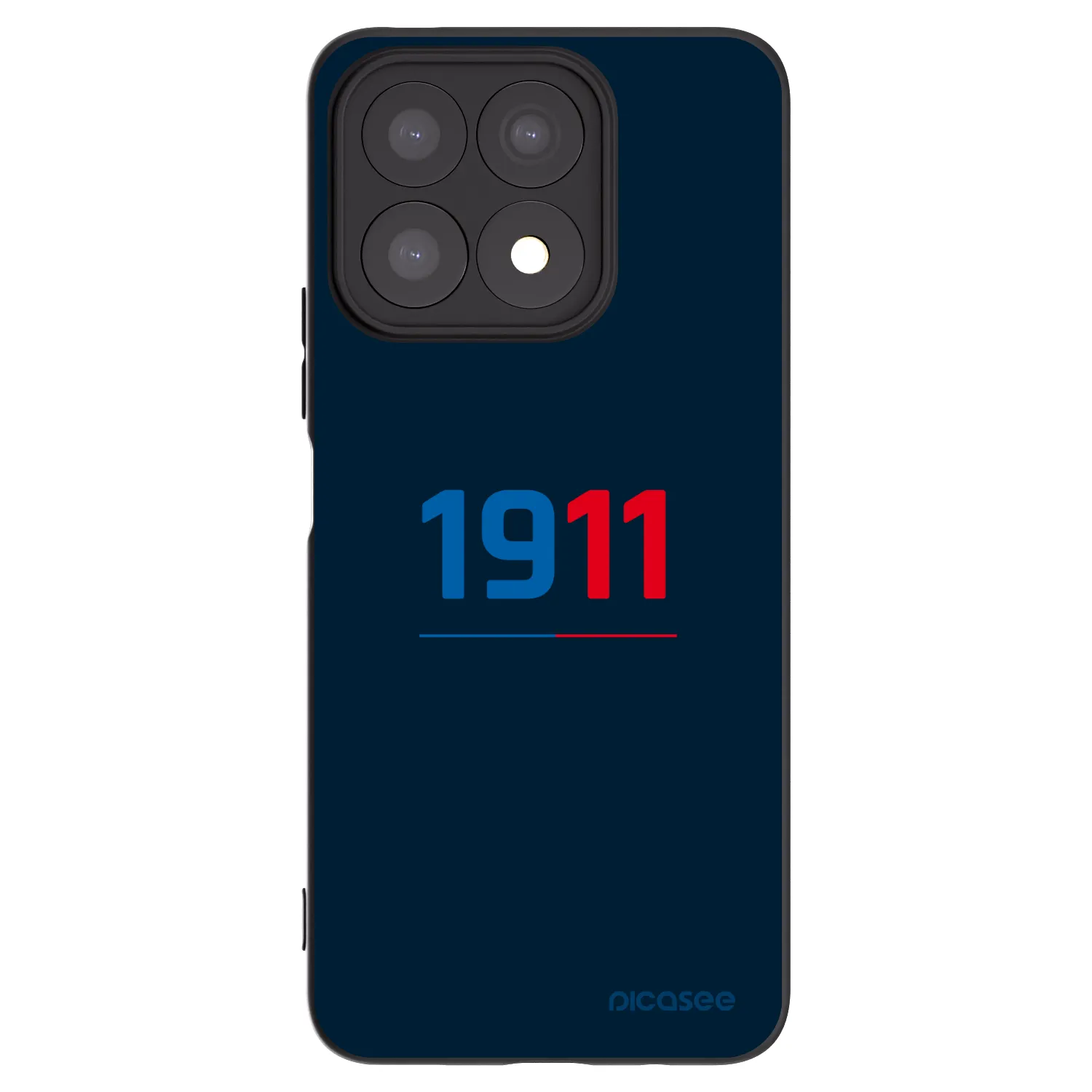 Picasee silikonový černý obal pro Honor X8a - FC Viktoria Plzeň D