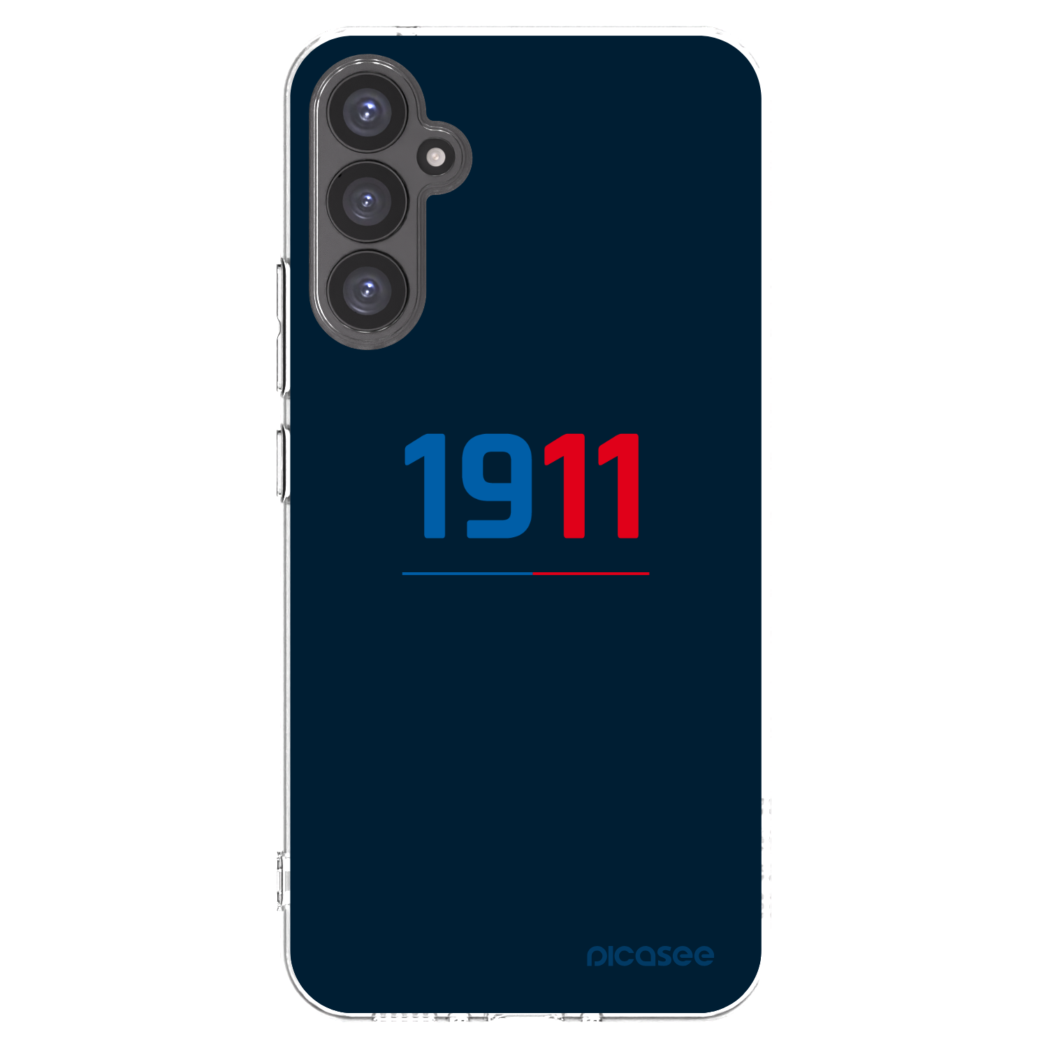 Picasee silikonový průhledný obal pro Samsung Galaxy A34 5G A346B - FC Viktoria Plzeň D