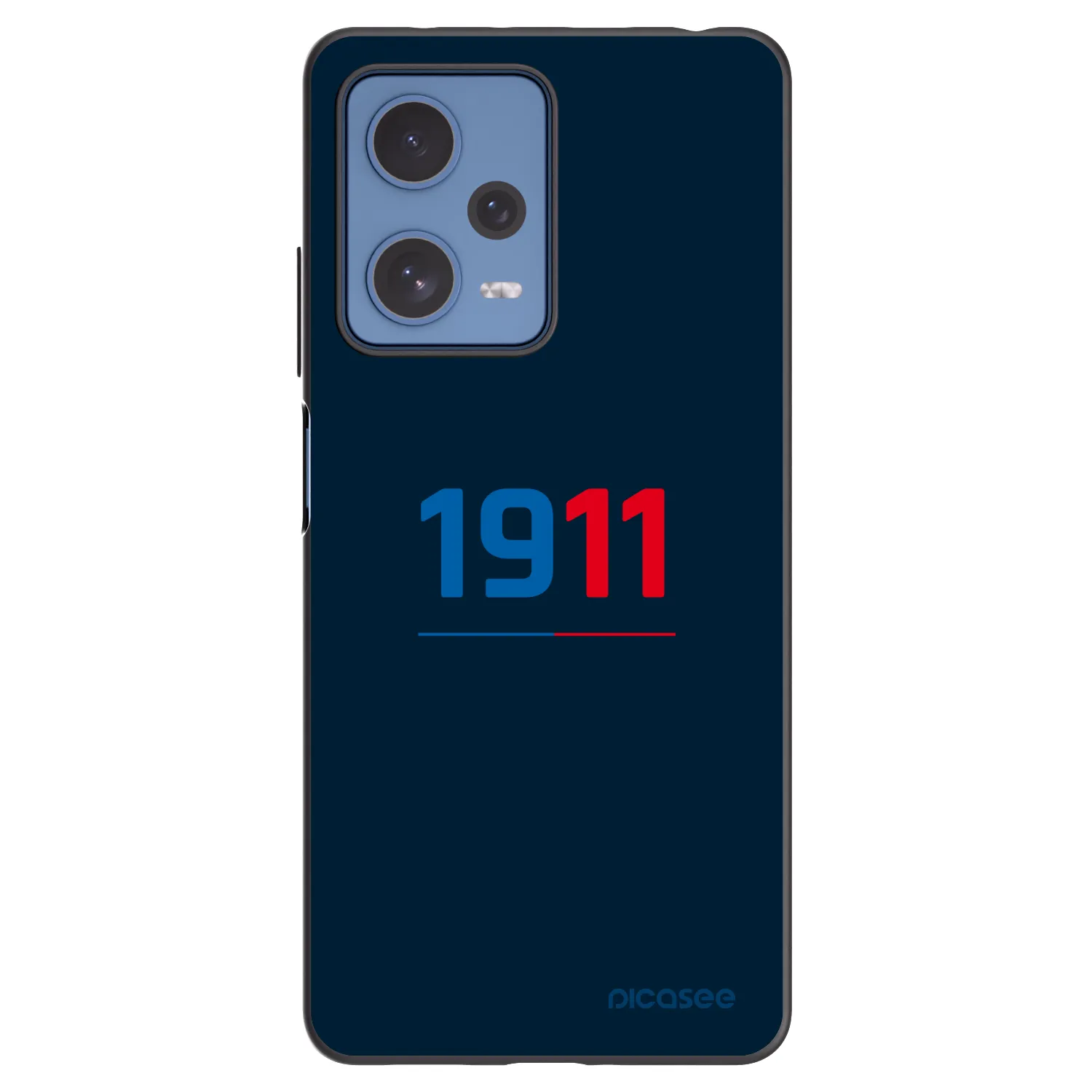 Picasee silikonový černý obal pro Xiaomi Redmi Note 12 Pro 5G - FC Viktoria Plzeň D