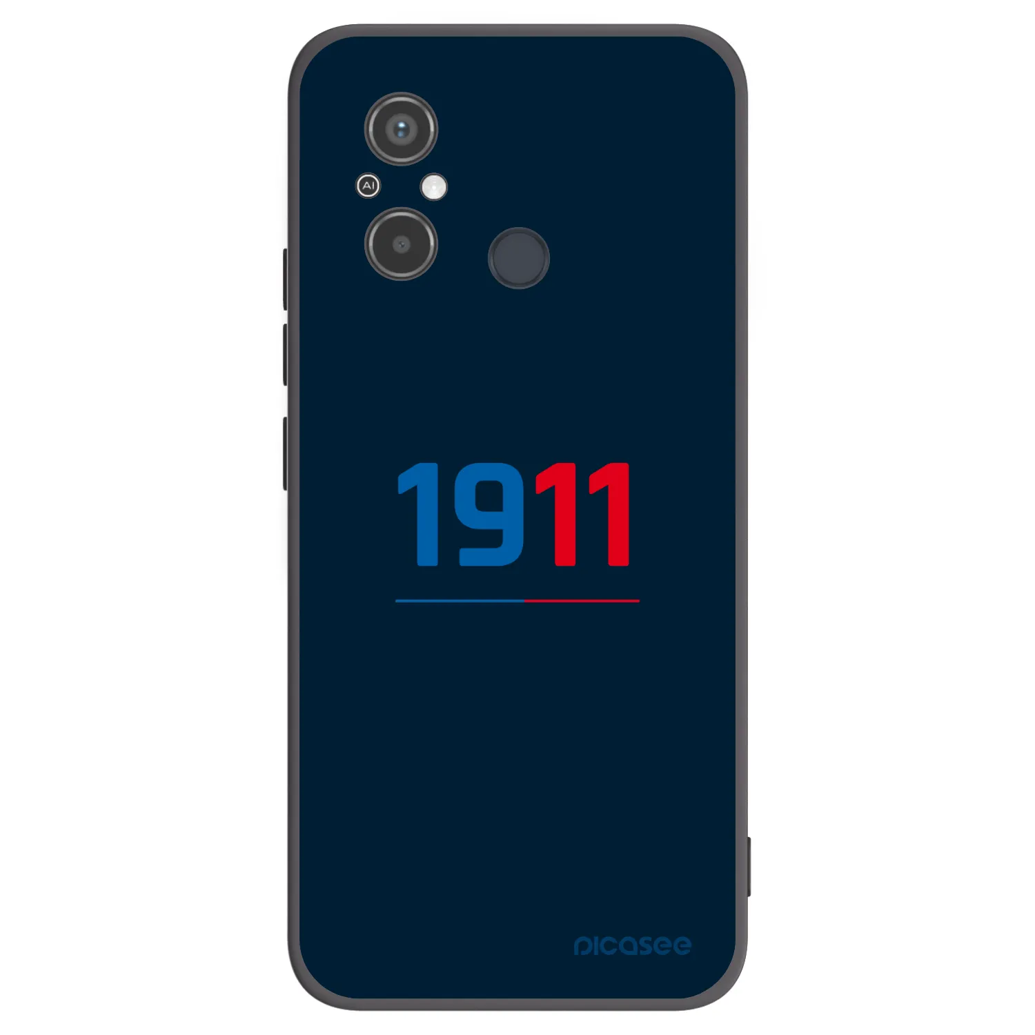 Picasee silikonový černý obal pro Xiaomi Redmi 12C - FC Viktoria Plzeň D