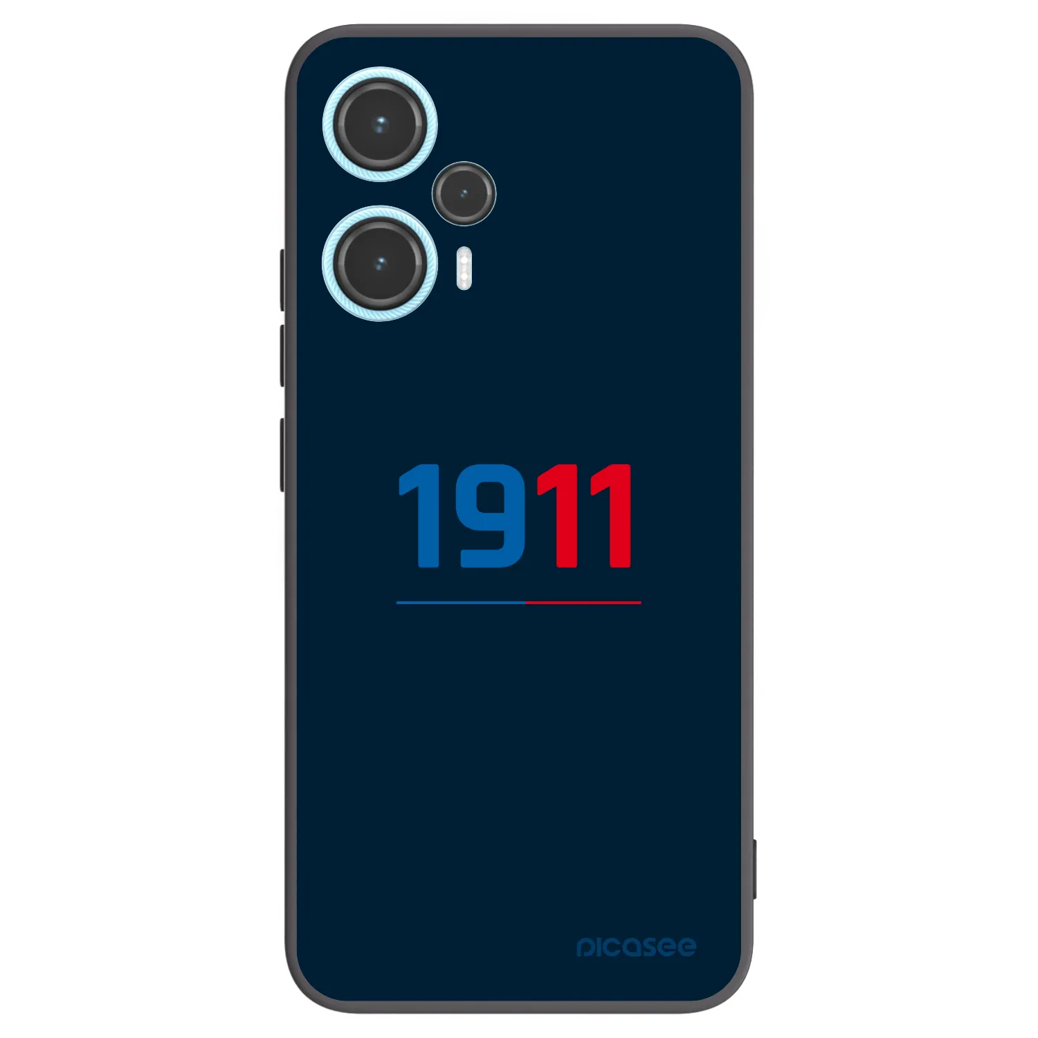 Picasee silikonový černý obal pro Xiaomi Poco F5 - FC Viktoria Plzeň D