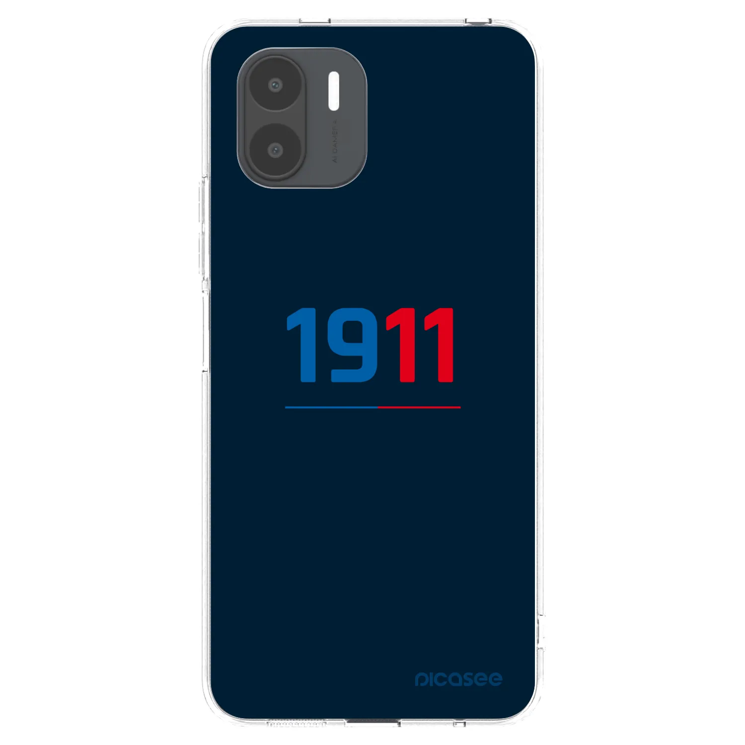 Picasee silikonový průhledný obal pro Xiaomi Redmi A2 - FC Viktoria Plzeň D