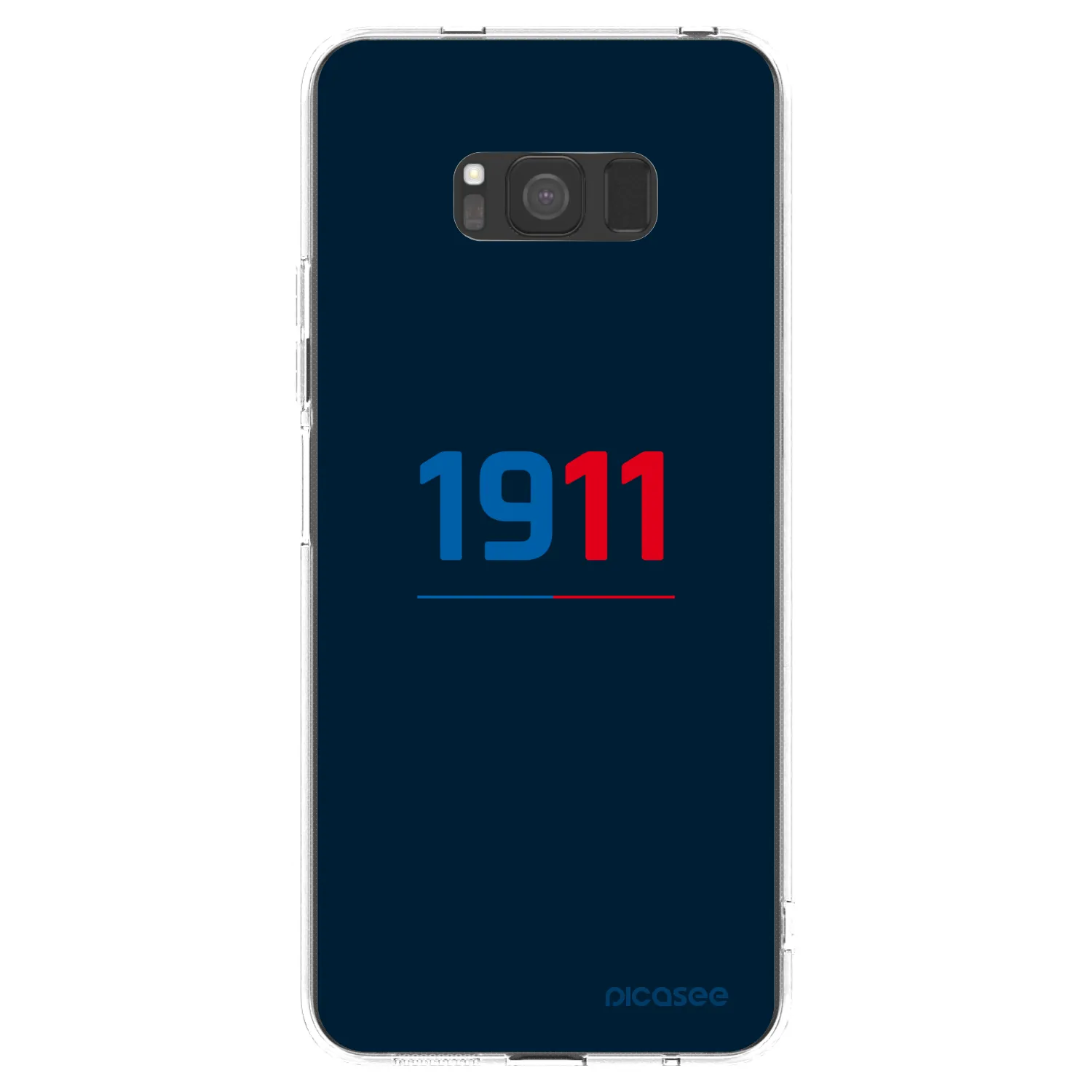 Picasee silikonový průhledný obal pro Samsung Galaxy S8 G950F - FC Viktoria Plzeň D