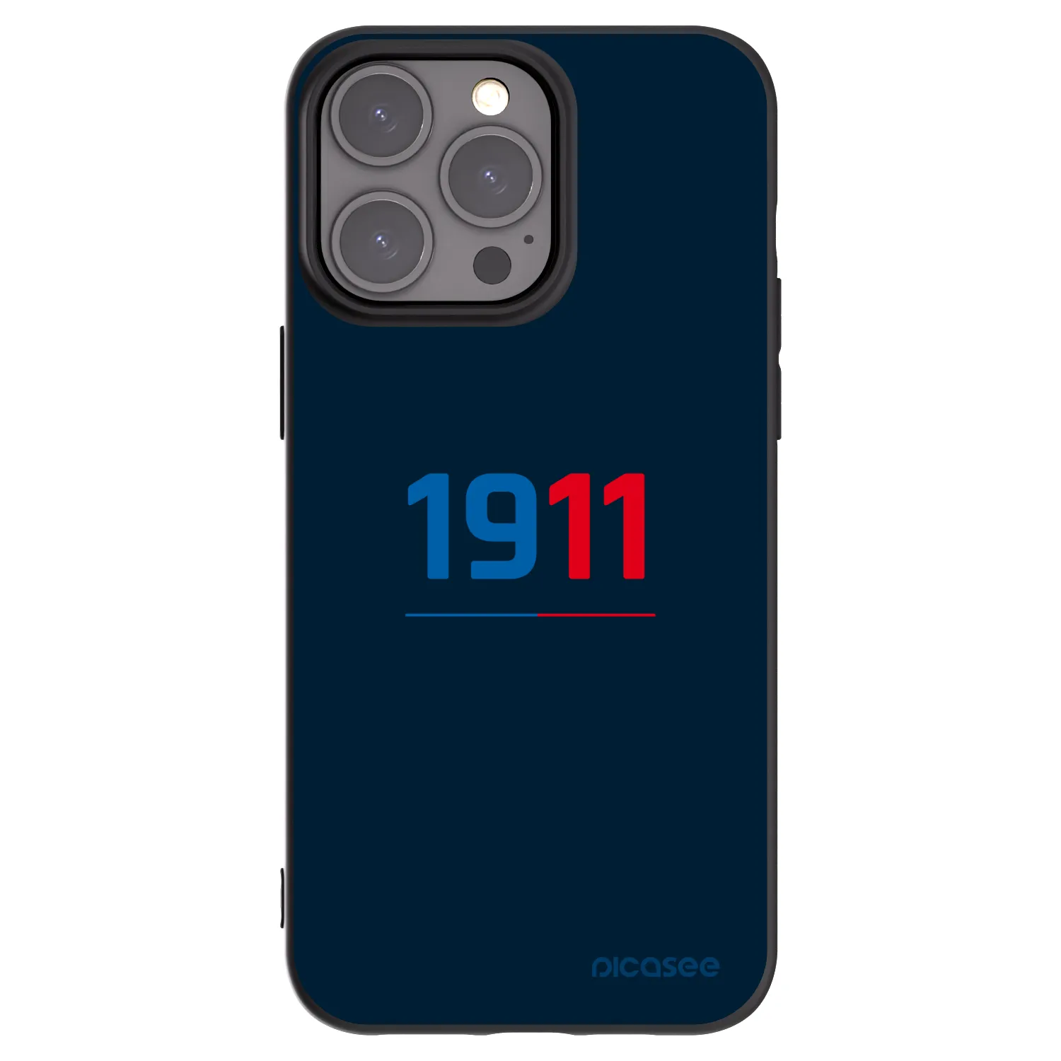 Picasee silikonový černý obal pro Apple iPhone 15 Pro Max - FC Viktoria Plzeň D