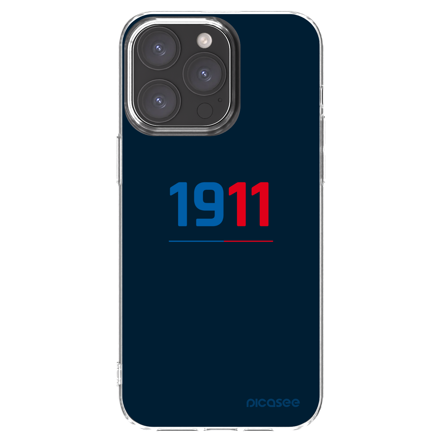 Picasee silikonový průhledný obal pro Apple iPhone 15 Pro Max - FC Viktoria Plzeň D