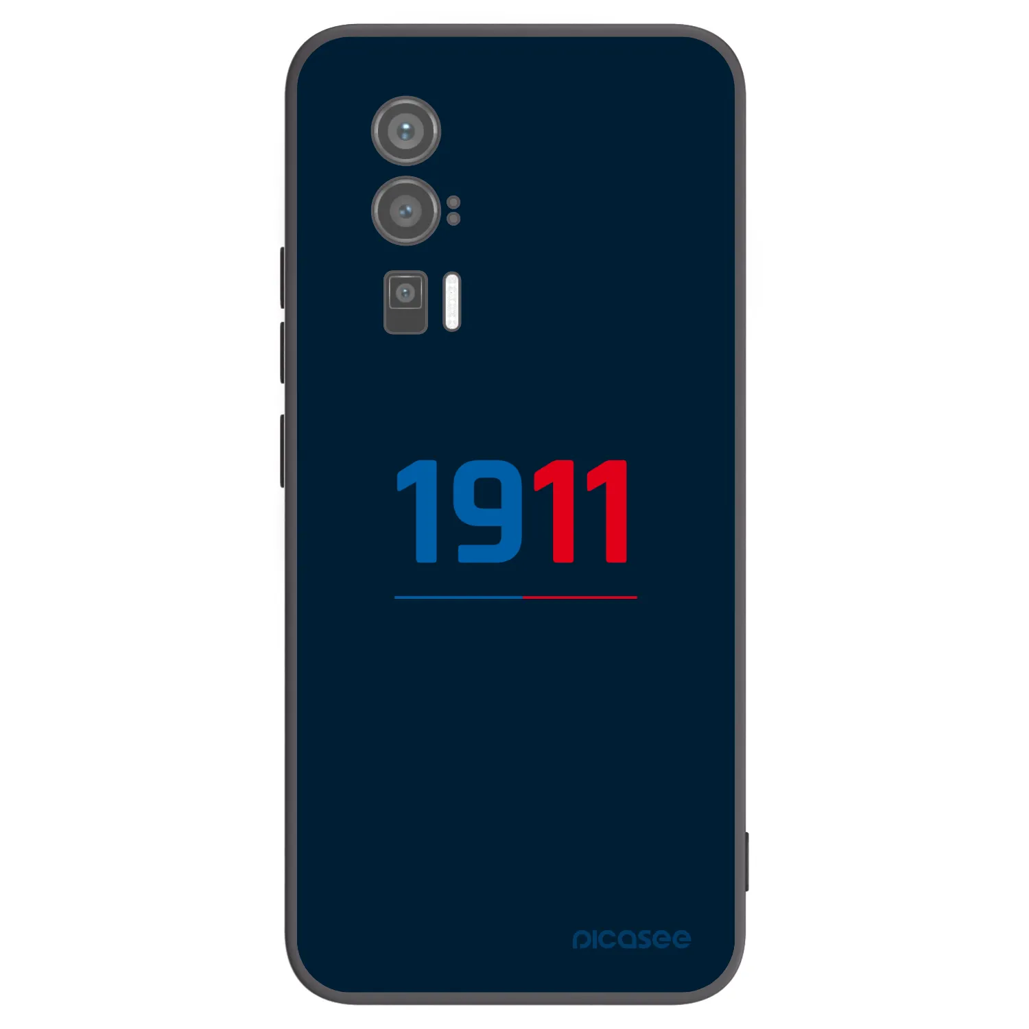 Picasee silikonový černý obal pro Xiaomi Poco F5 Pro 5G - FC Viktoria Plzeň D