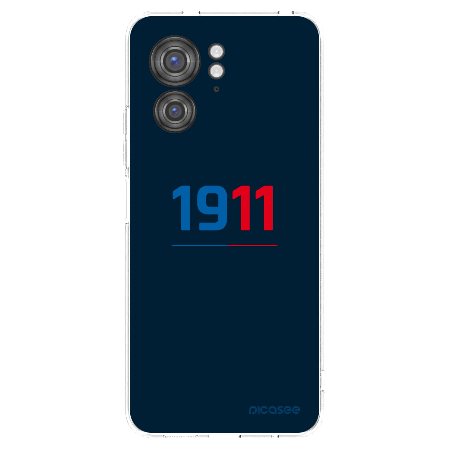 Picasee silikonový průhledný obal pro Motorola Edge 40 - FC Viktoria Plzeň D