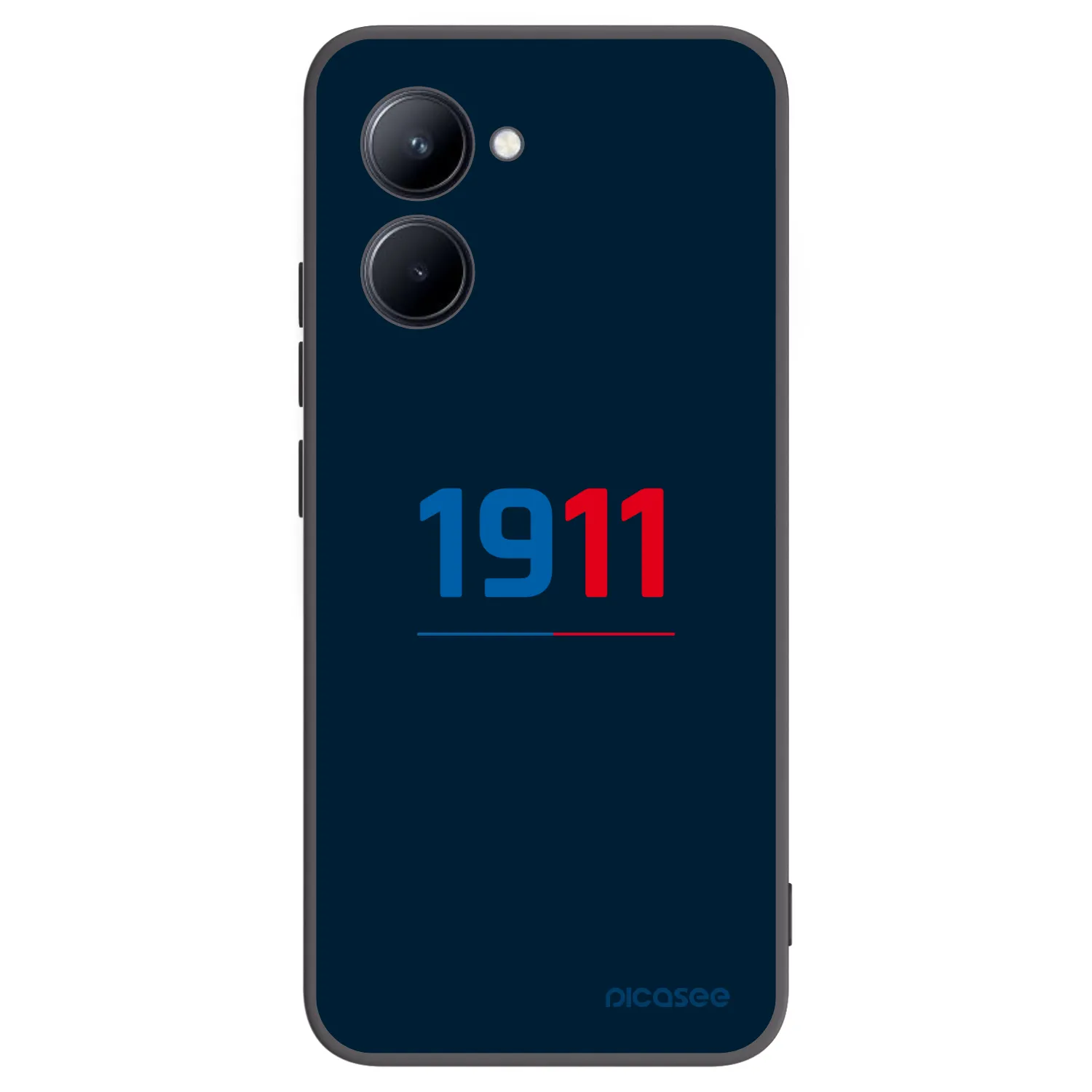 Picasee silikonový černý obal pro Realme C33 (2023) - FC Viktoria Plzeň D