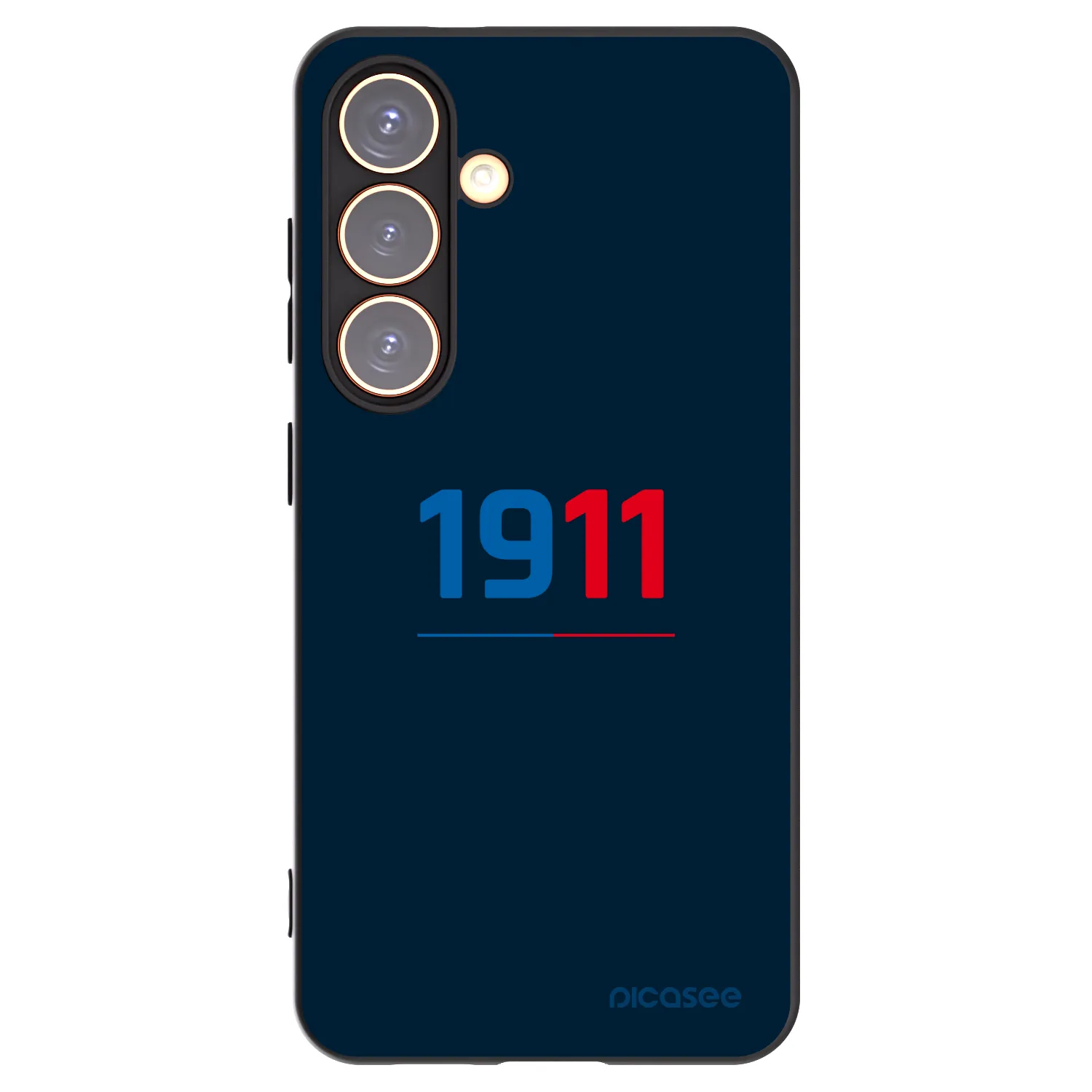 Picasee silikonový černý obal pro Samsung Galaxy S24 S921B 5G - FC Viktoria Plzeň D