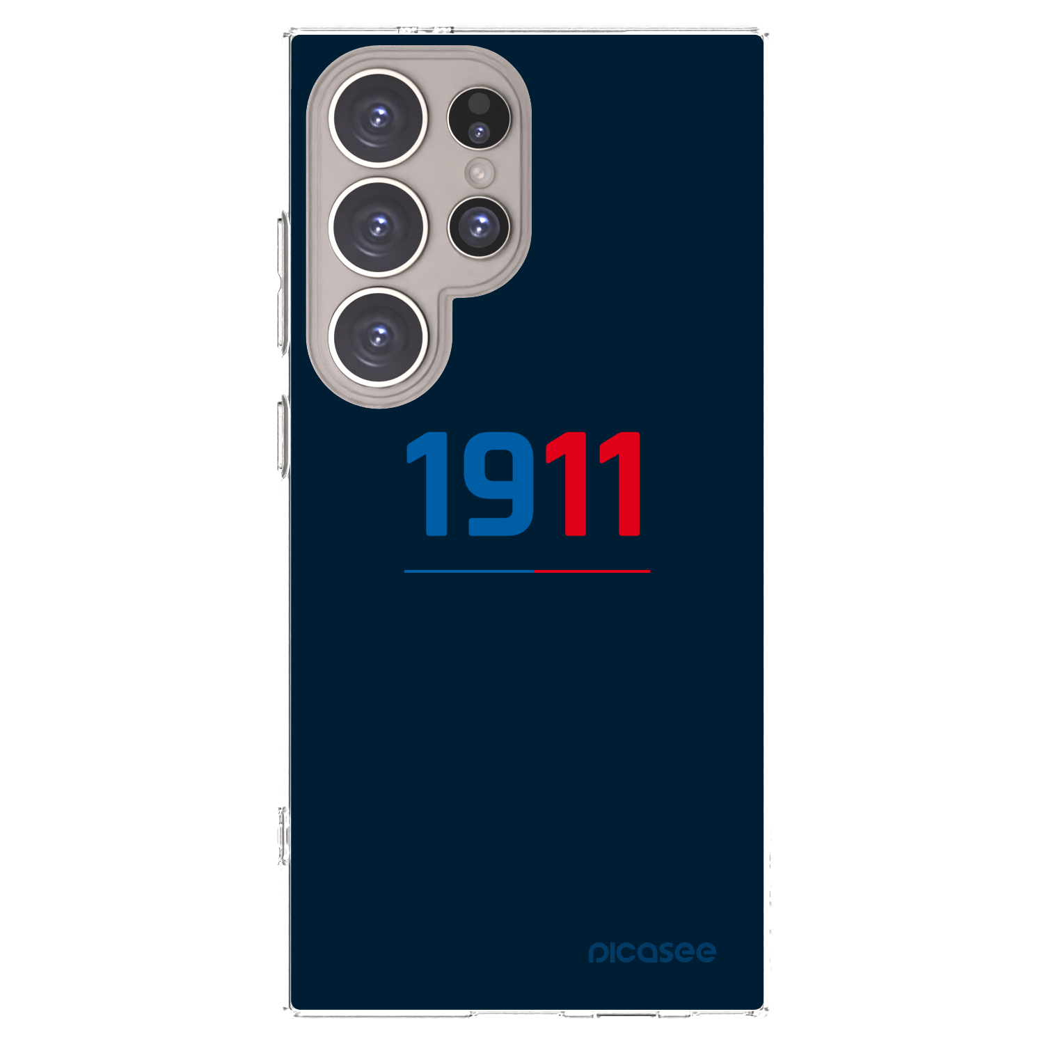 Picasee silikonový průhledný obal pro Samsung Galaxy S24 Ultra S928B 5G - FC Viktoria Plzeň D