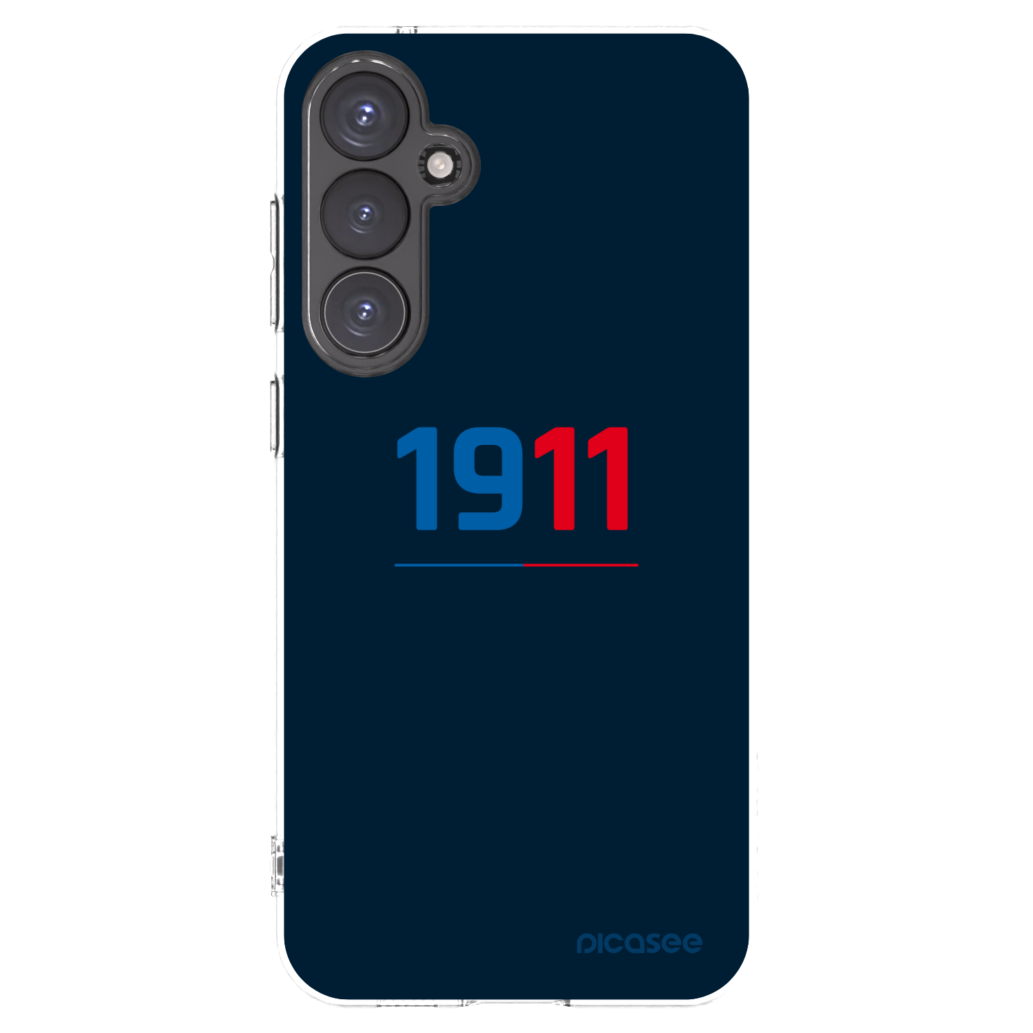 Picasee silikonový průhledný obal pro Samsung Galaxy S23 FE S711B - FC Viktoria Plzeň D