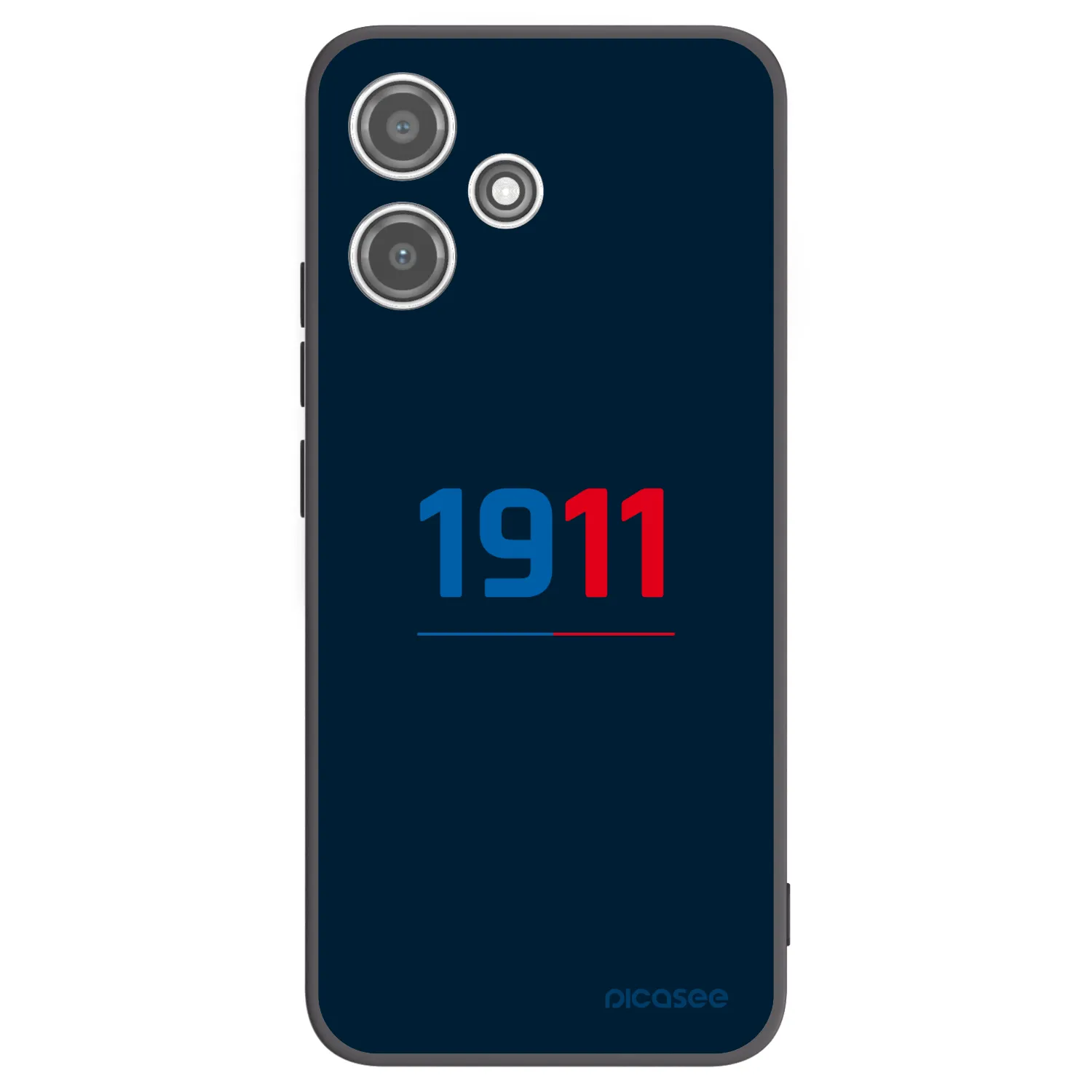 Picasee silikonový černý obal pro Xiaomi Redmi 12 5G - FC Viktoria Plzeň D
