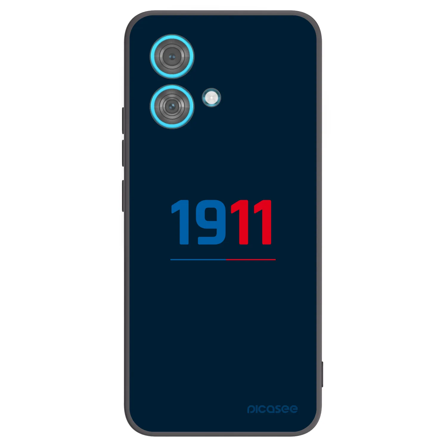 Picasee silikonový černý obal pro Motorola Edge 40 Neo - FC Viktoria Plzeň D