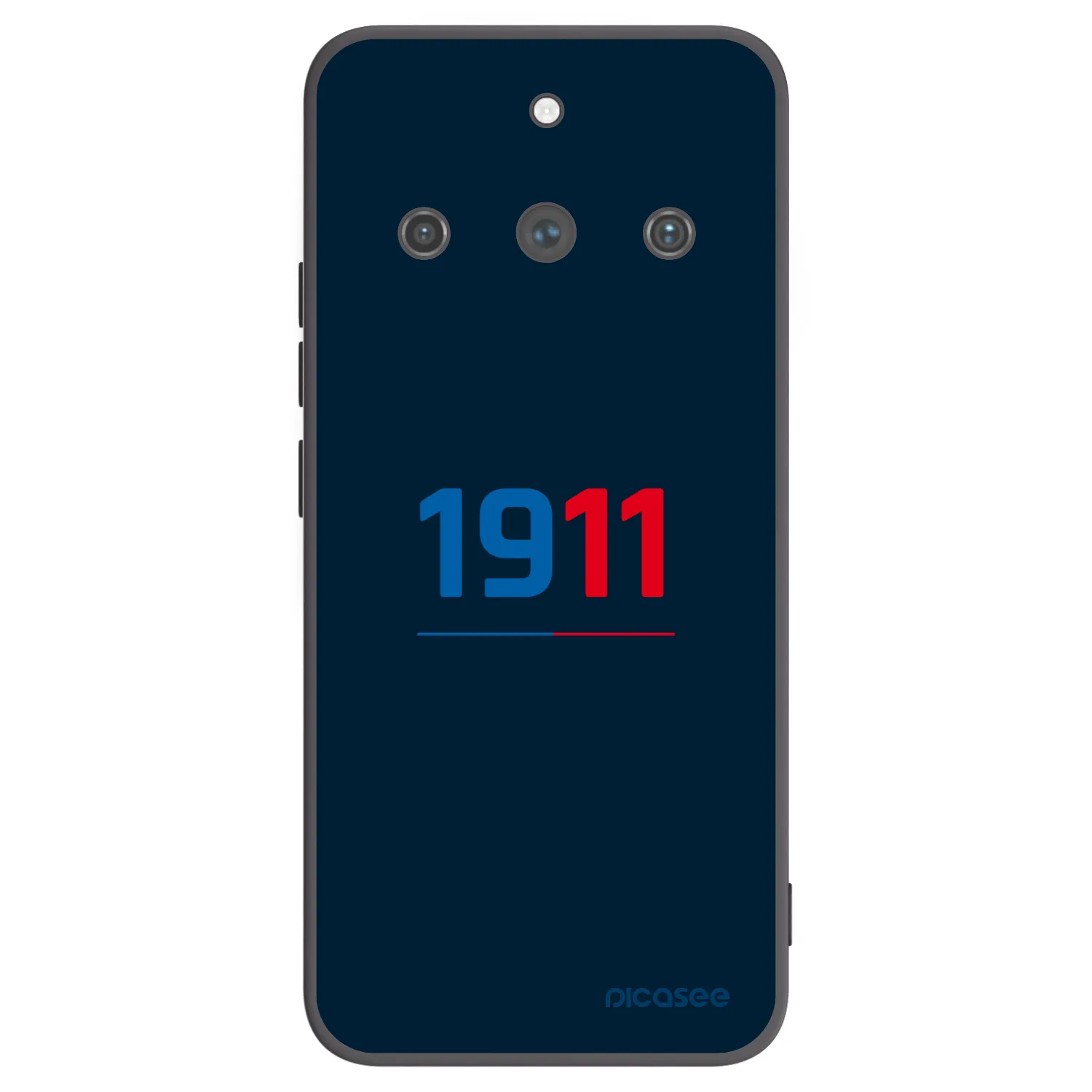 Picasee silikonový černý obal pro Realme 11 Pro+ - FC Viktoria Plzeň D