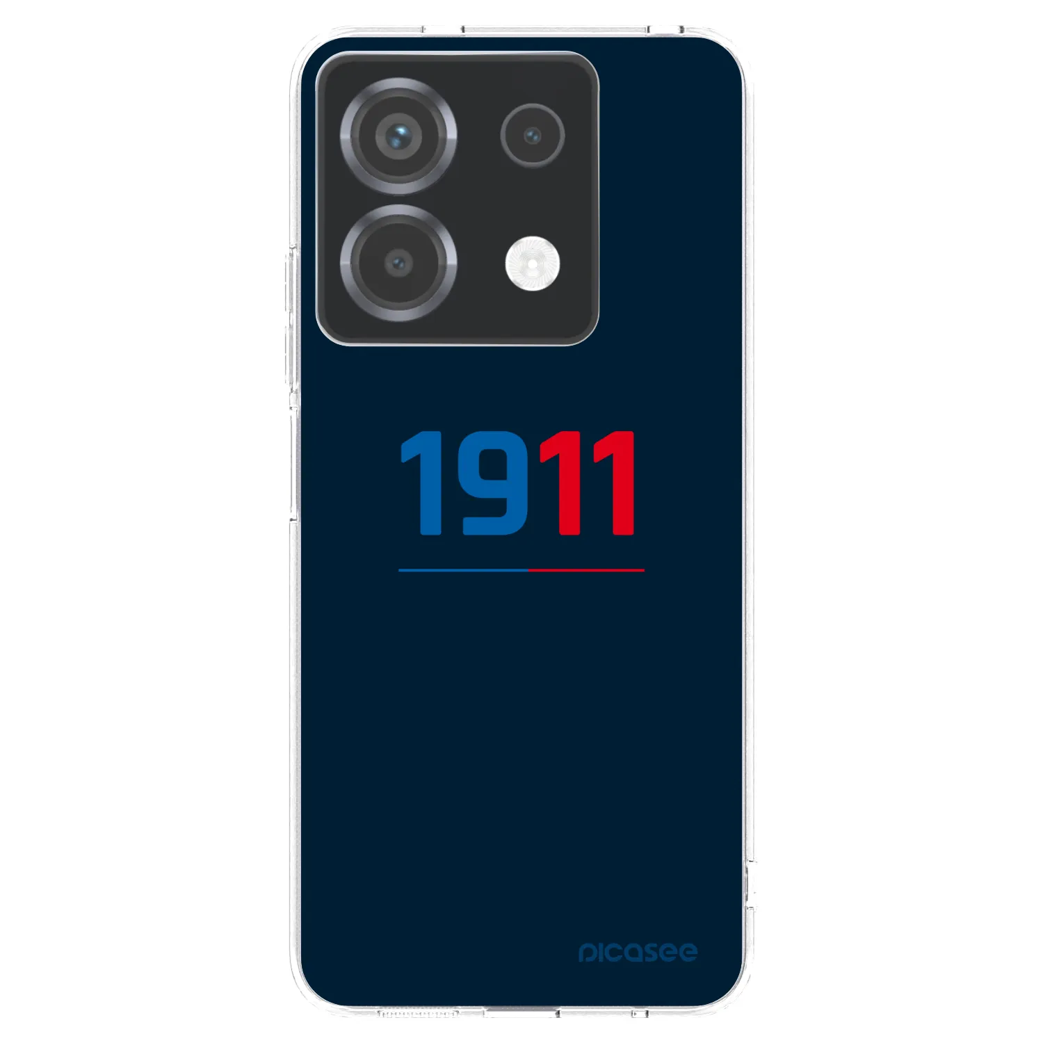 Picasee silikonový průhledný obal pro Xiaomi Poco X6 - FC Viktoria Plzeň D