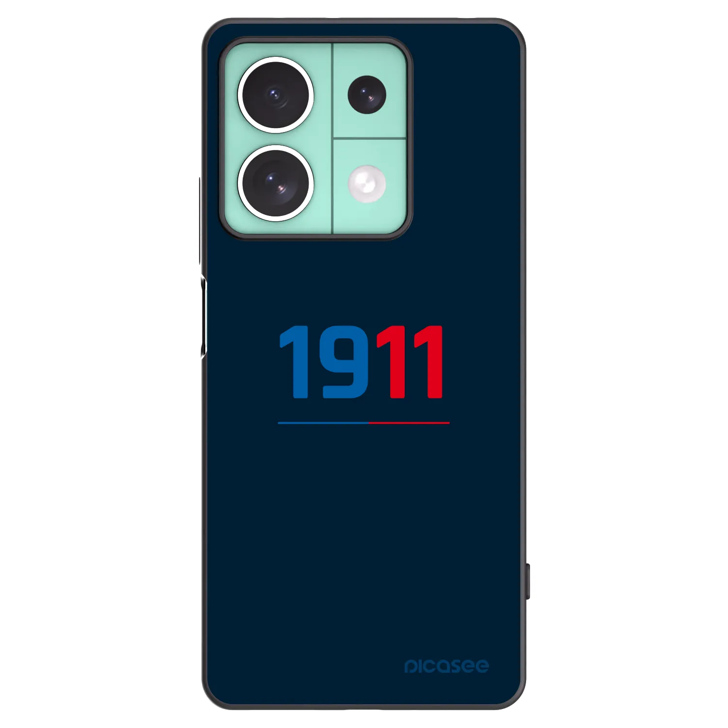 Picasee silikonový černý obal pro Xiaomi Redmi Note 13 5G - FC Viktoria Plzeň D