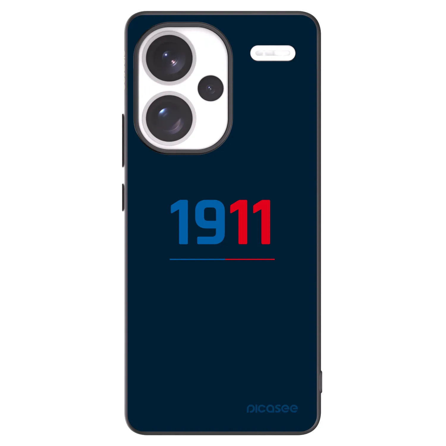 Picasee silikonový černý obal pro Xiaomi Redmi Note 13 Pro+ 5G - FC Viktoria Plzeň D