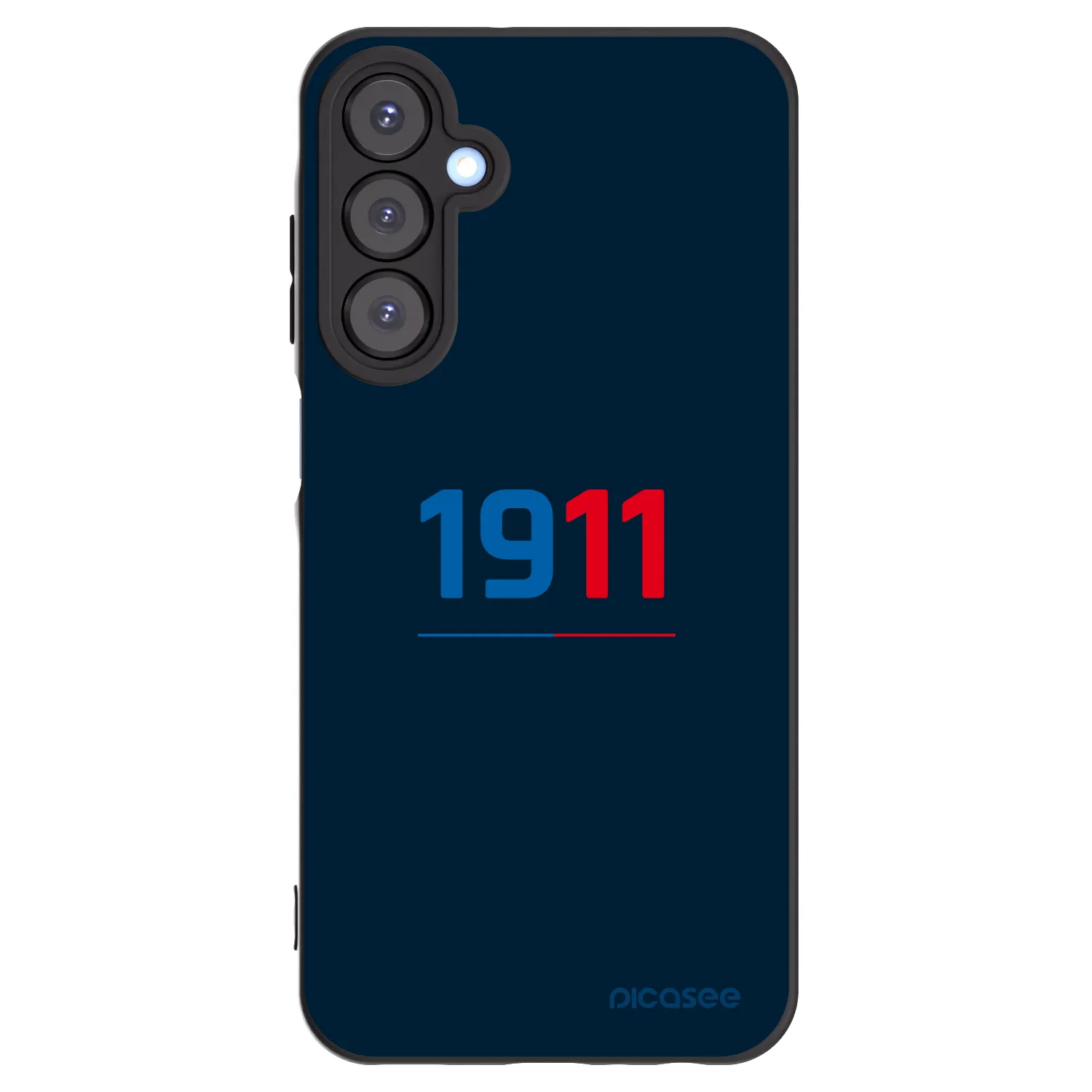 Picasee silikonový černý obal pro Samsung Galaxy A25 A256B 5G - FC Viktoria Plzeň D