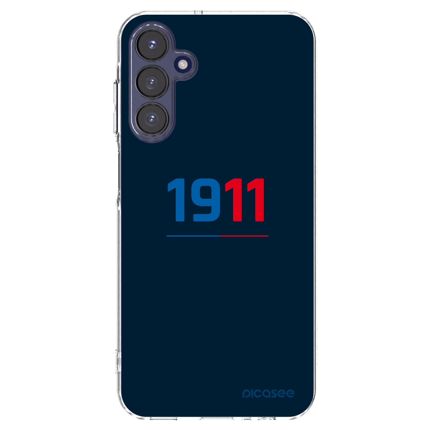 Picasee silikonový průhledný obal pro Samsung Galaxy A15 A155F 4G - FC Viktoria Plzeň D