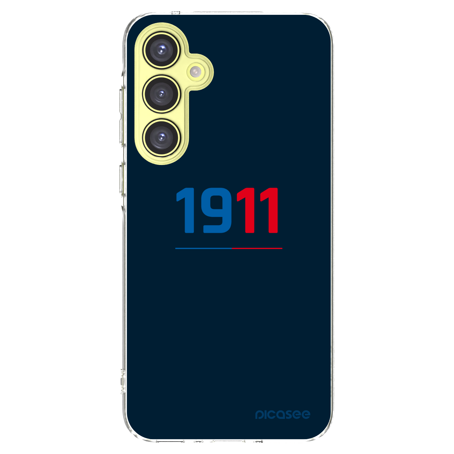 Picasee silikonový průhledný obal pro Samsung Galaxy A35 5G A356B - FC Viktoria Plzeň D