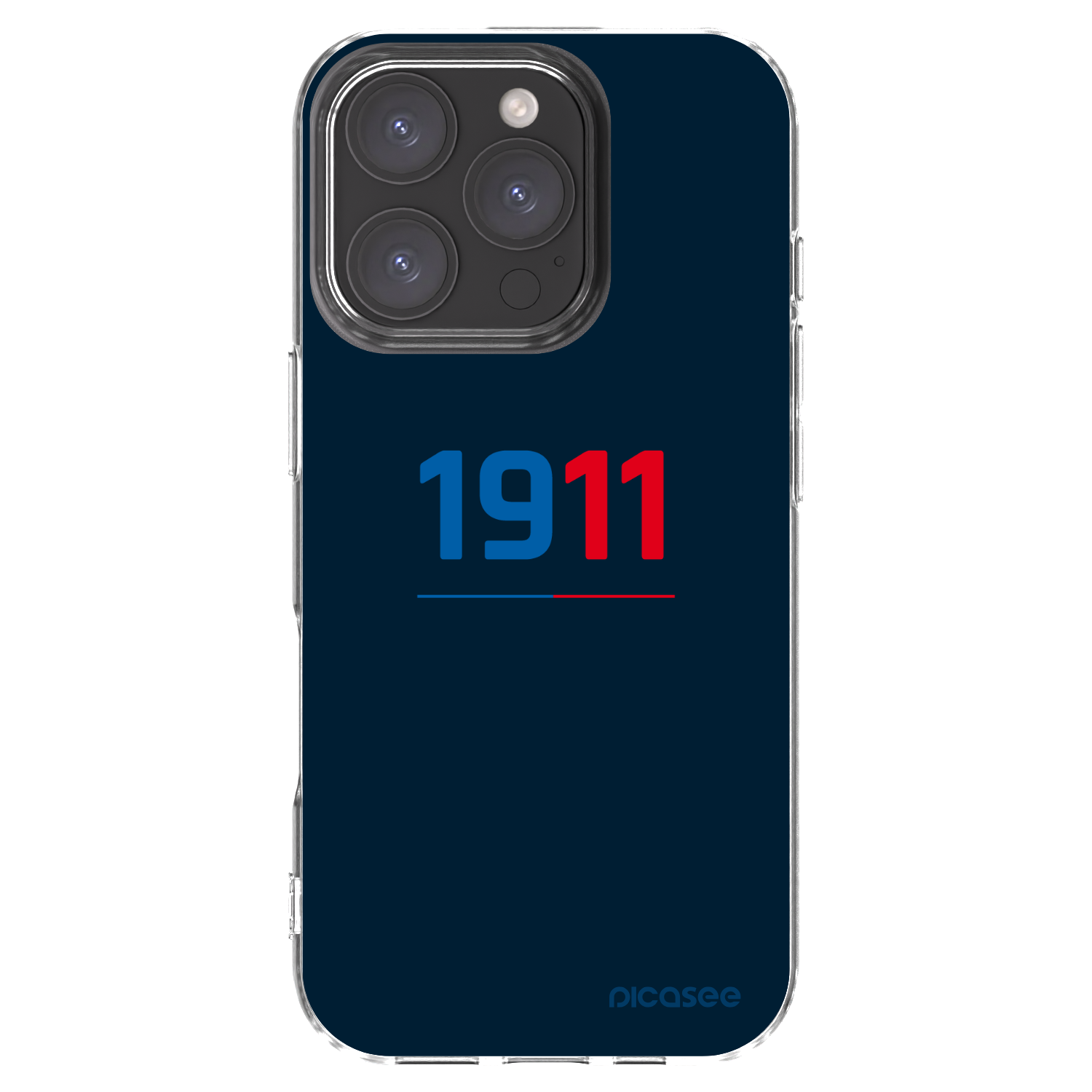 Picasee silikonový průhledný obal pro Apple iPhone 16 Pro - FC Viktoria Plzeň D